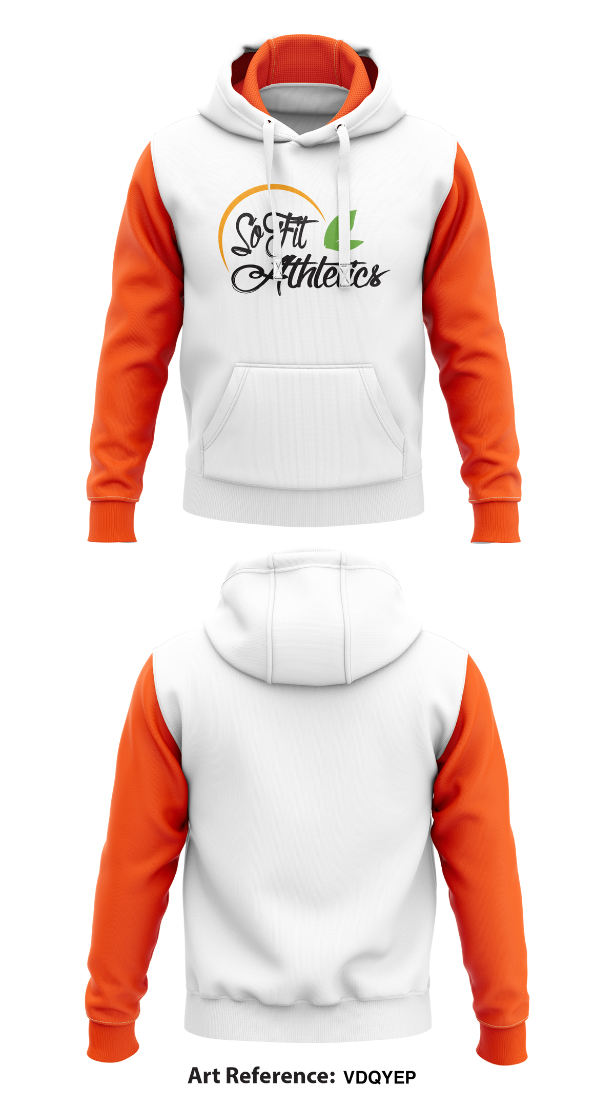 SoFit Athletics Store 1 Core Men's Hooded Performance Sweatshirt - vdQyEp