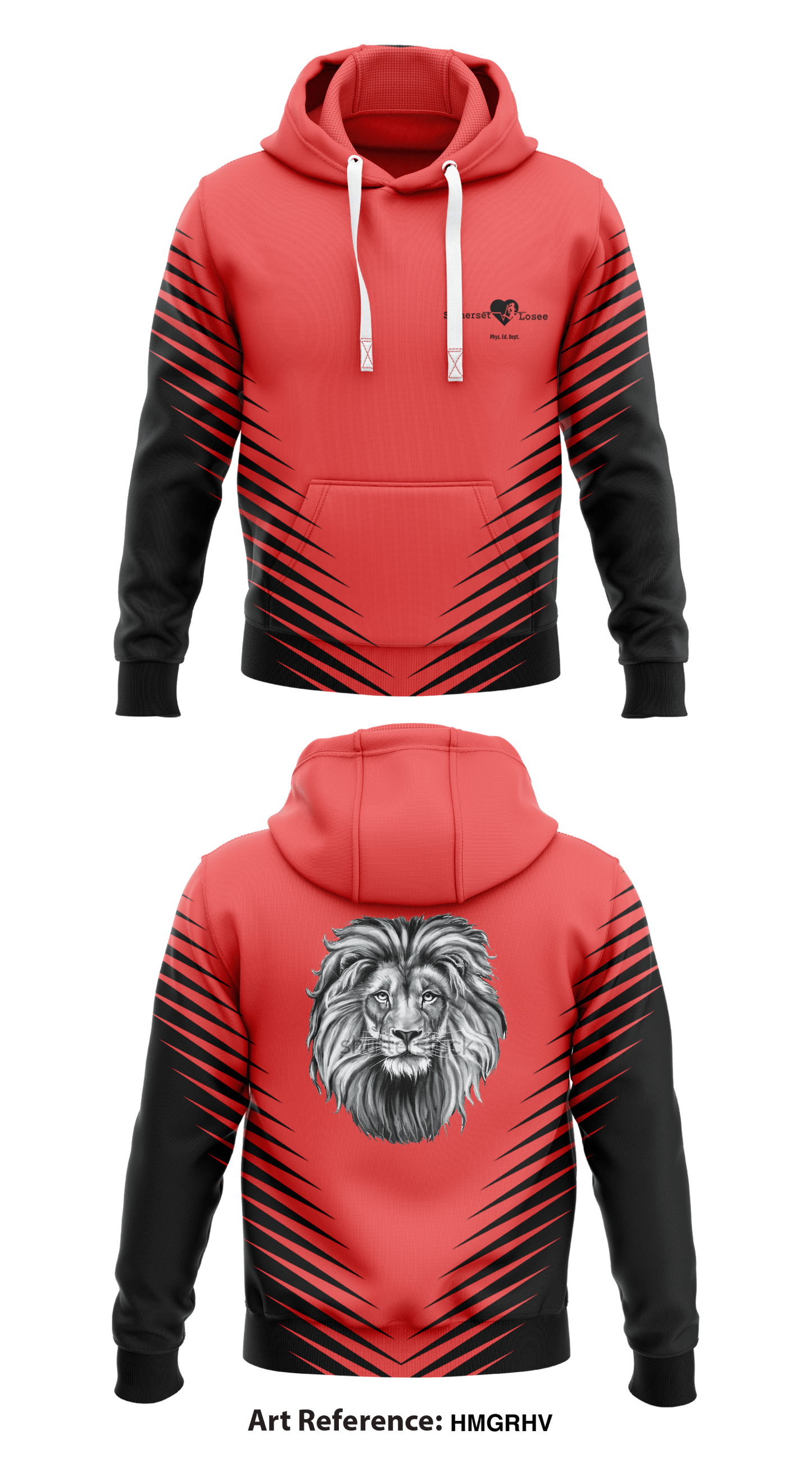 Somerset Academy Losee Store 1 Core Men's Hooded Performance Sweatshirt - HMgrhv