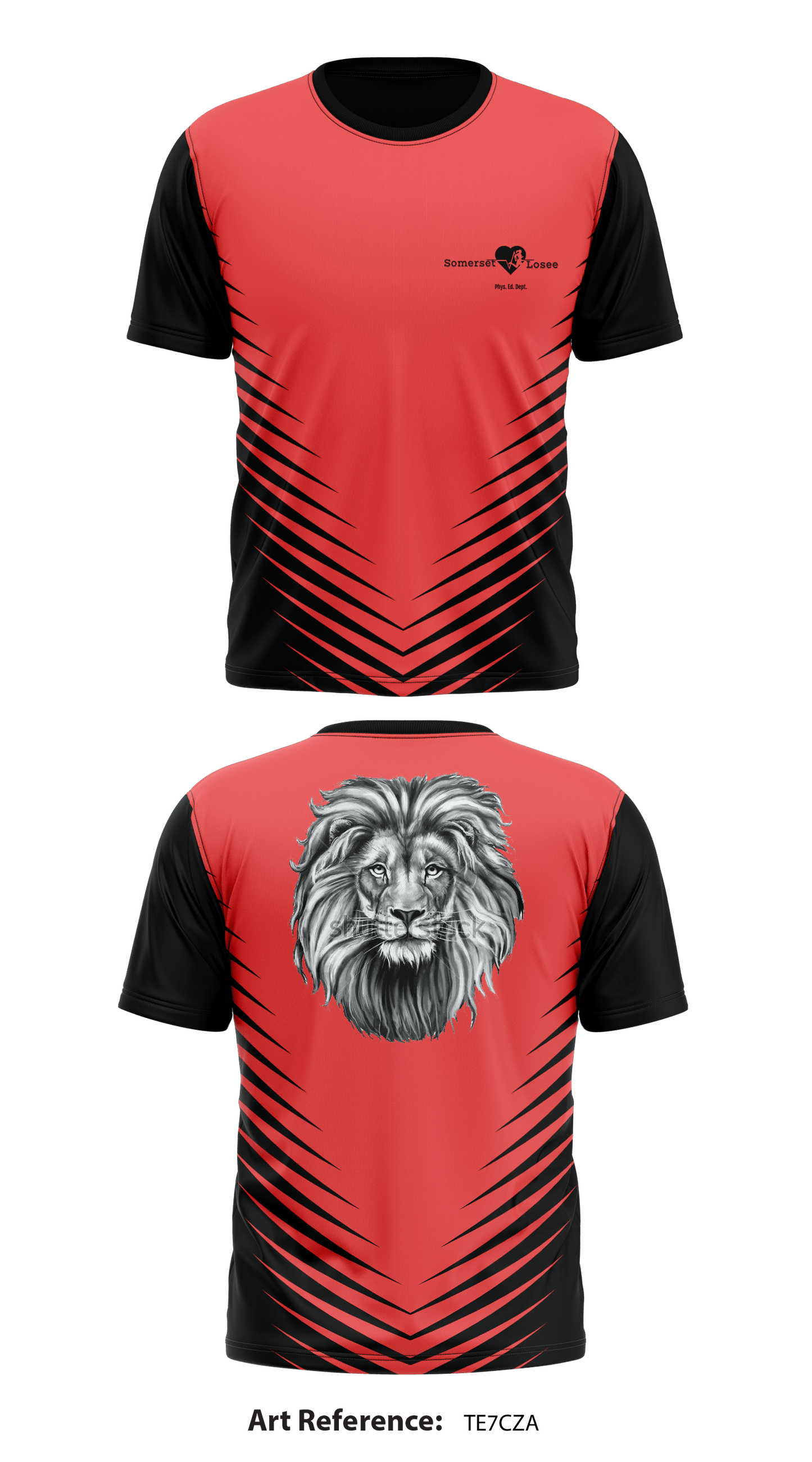 Somerset Academy Losee Store 1 Core Men's SS Performance Tee - Te7CZA