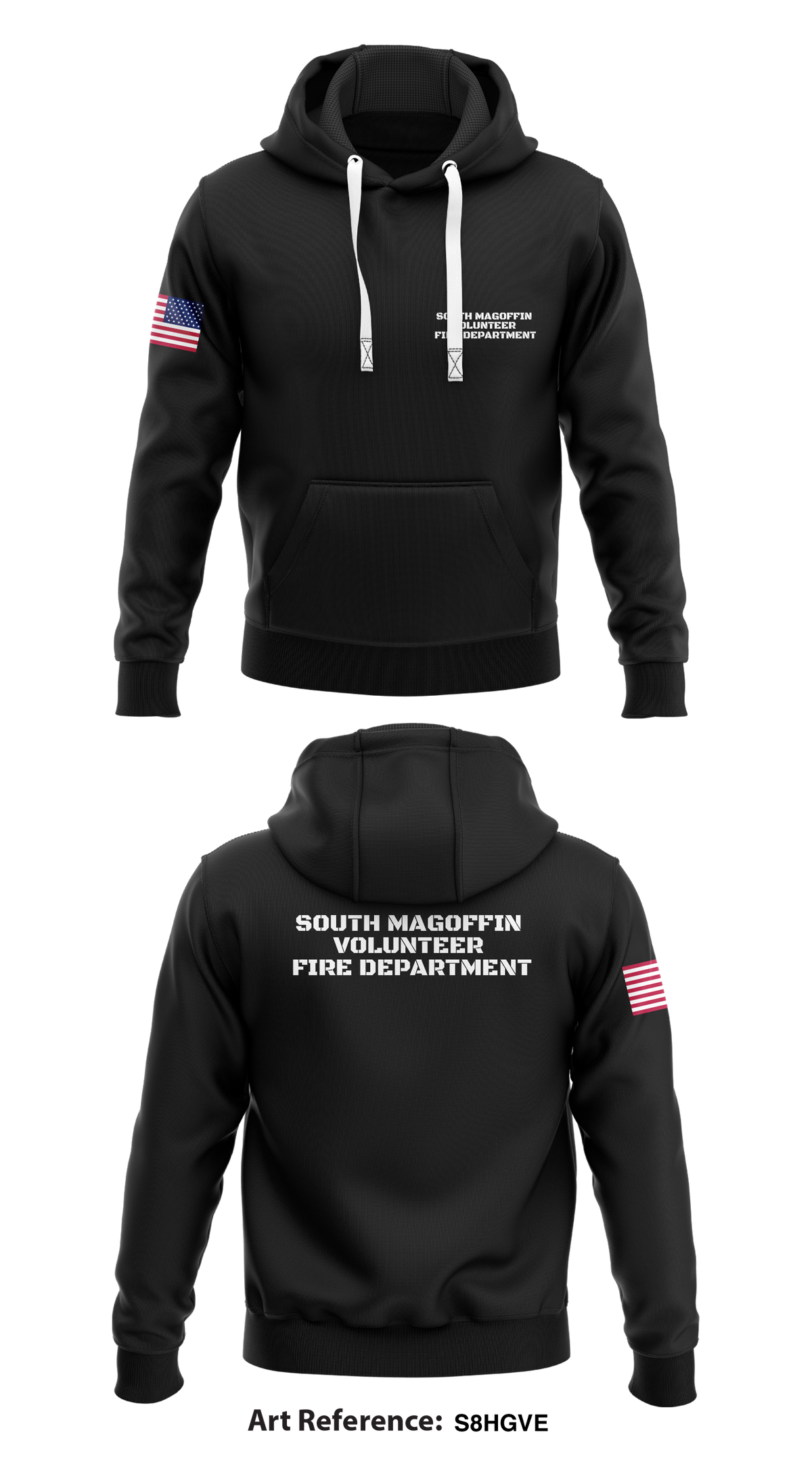 South Magoffin Volunteer Fire Department Store 1 Core Men's Hooded Performance Sweatshirt - S8hGVE