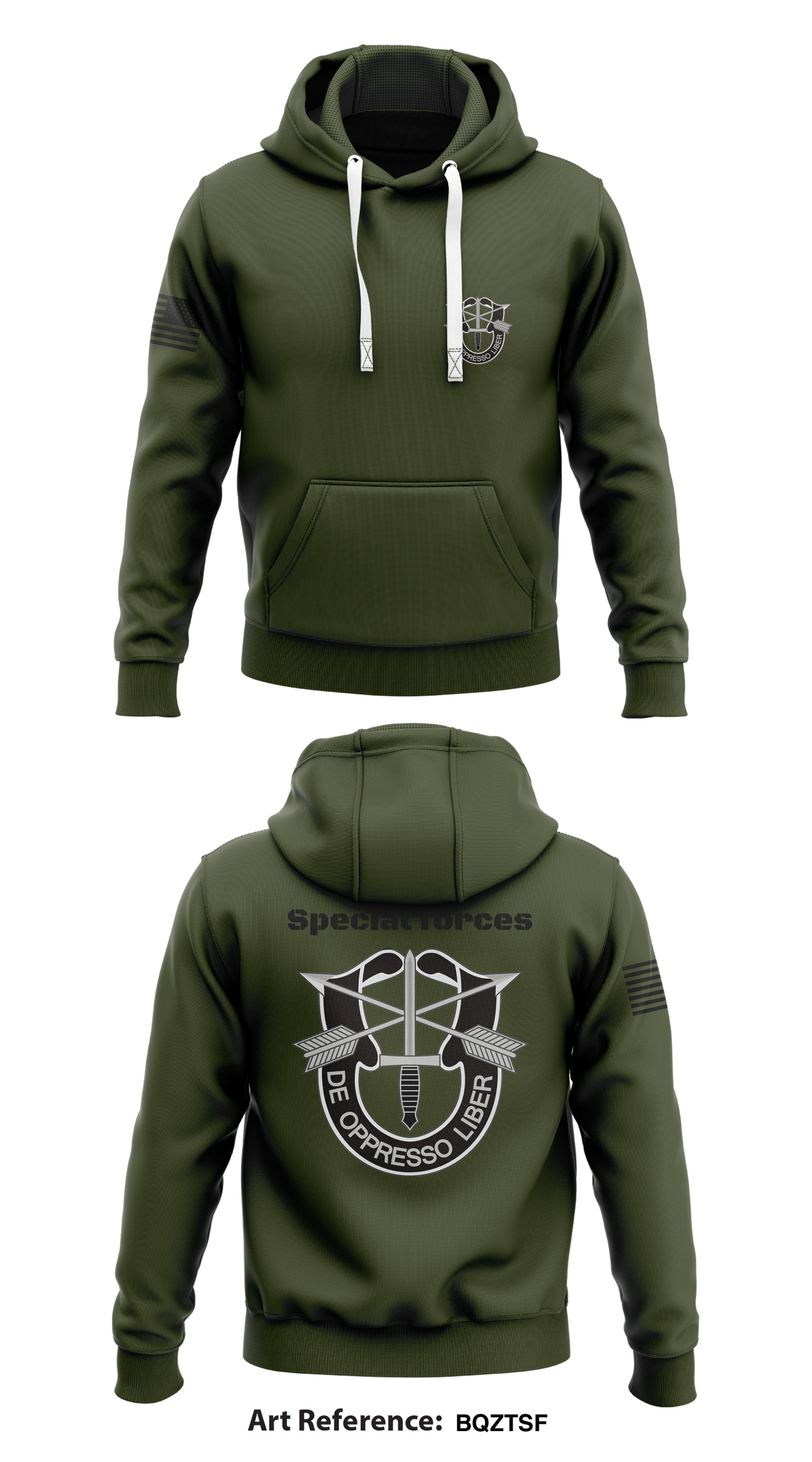 Special forces Store 1 Core Men's Hooded Performance Sweatshirt - bqztsf