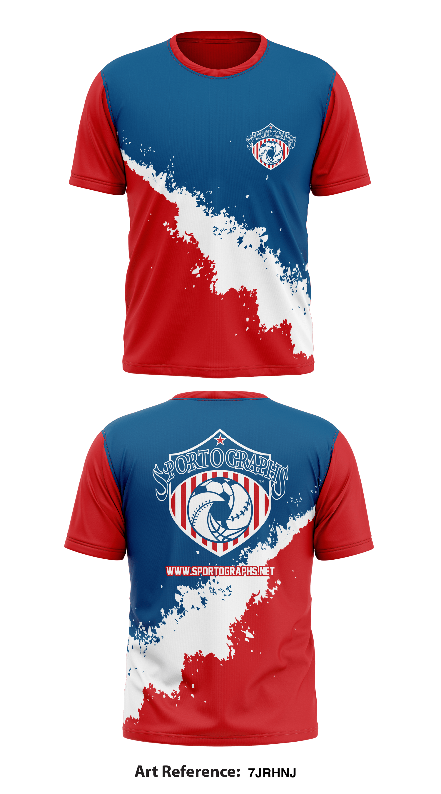 Sporto red online t shirt