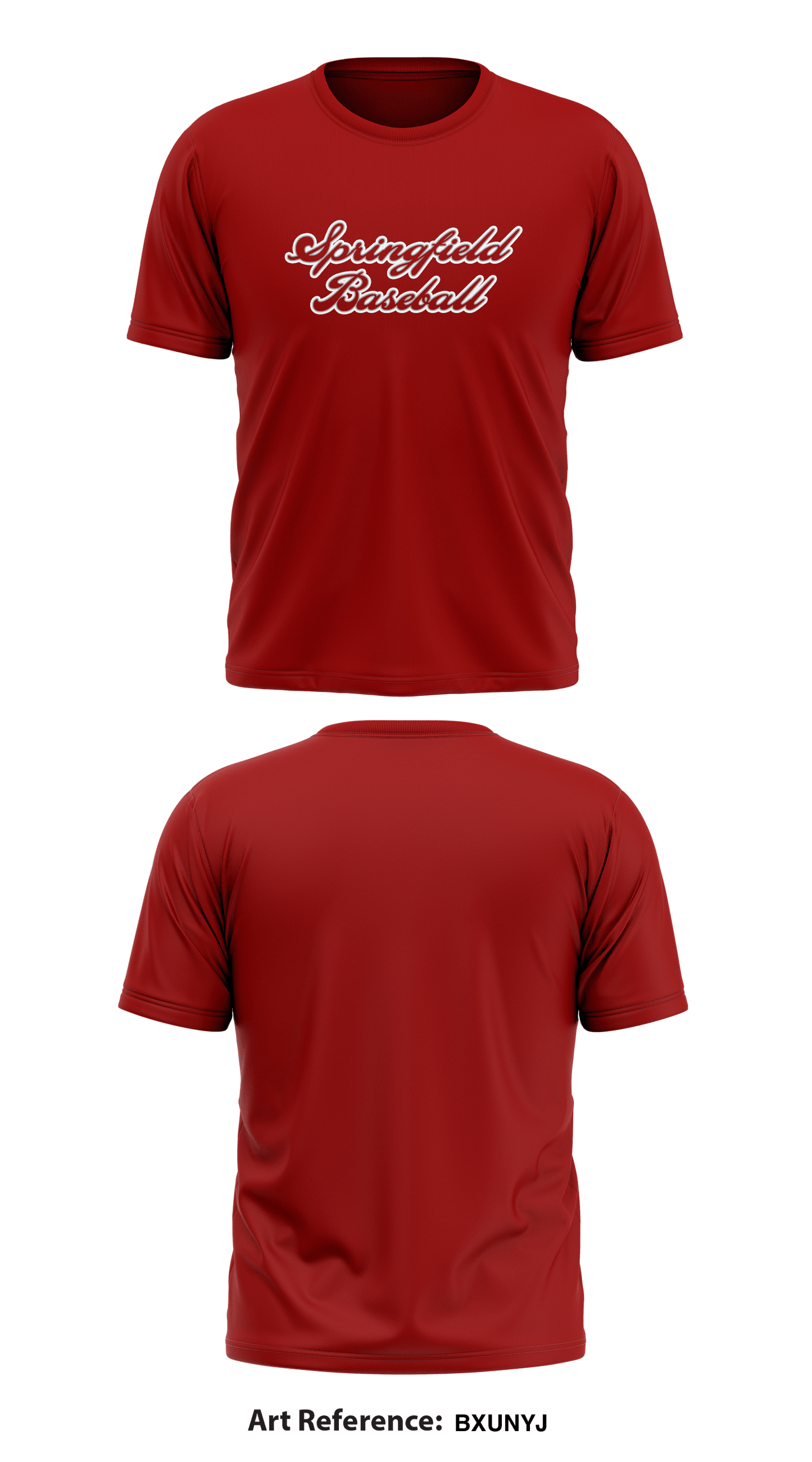 Springfield Baseball Core Men's SS Performance Tee - bXunyJ