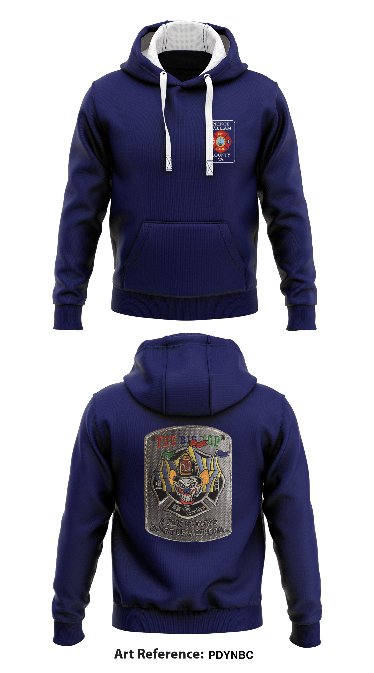 Station 12 PWCDFR Store 1 Core Men's Hooded Performance Sweatshirt - pDynbC