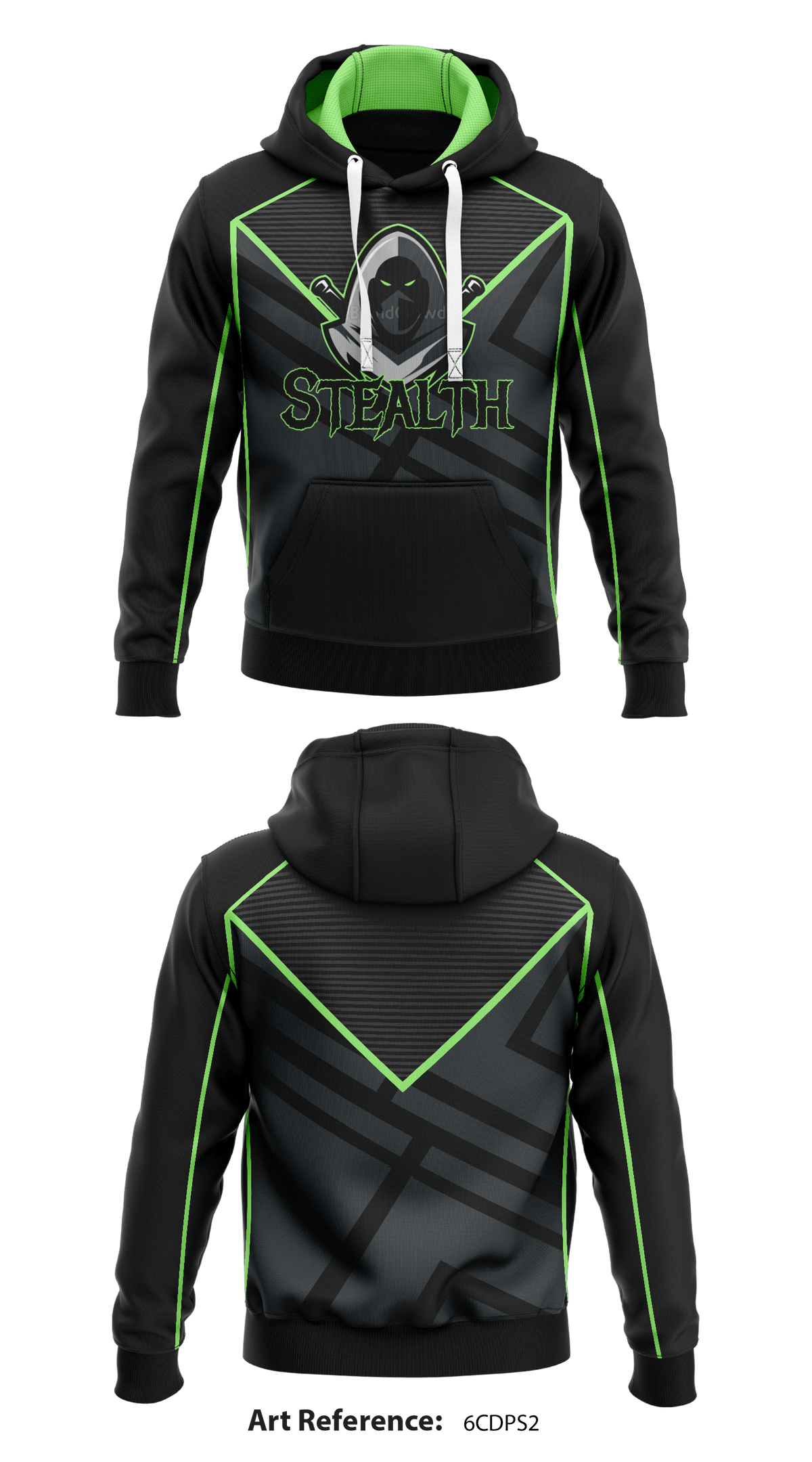 Stealth Store 1 Core Men's Hooded Performance Sweatshirt - 6cdpS2