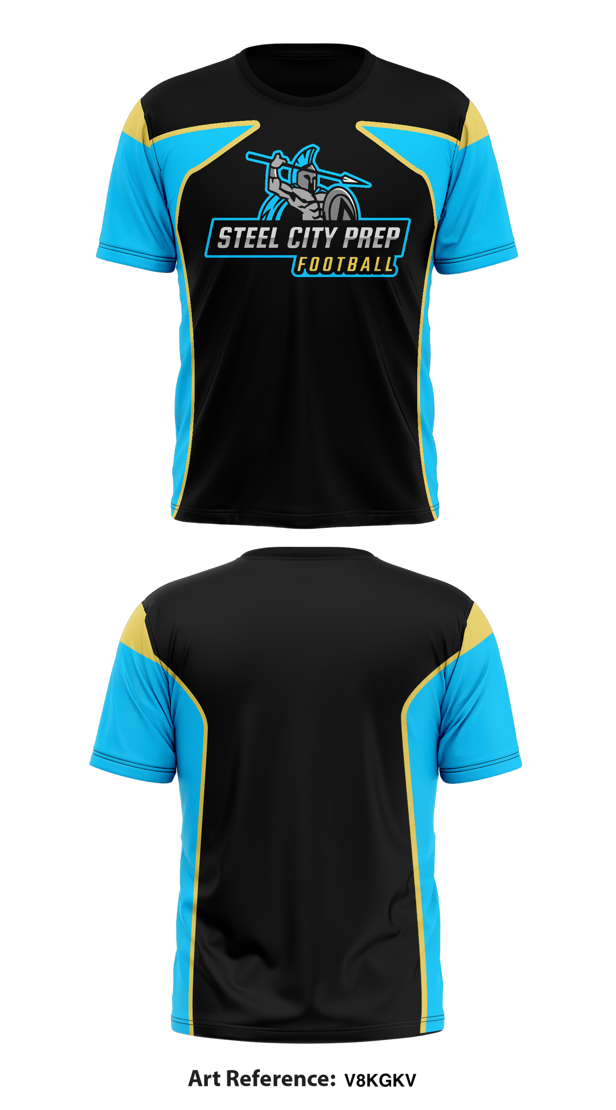 Steel City Prep Store 1 Core Men's SS Performance Tee - V8kGkv