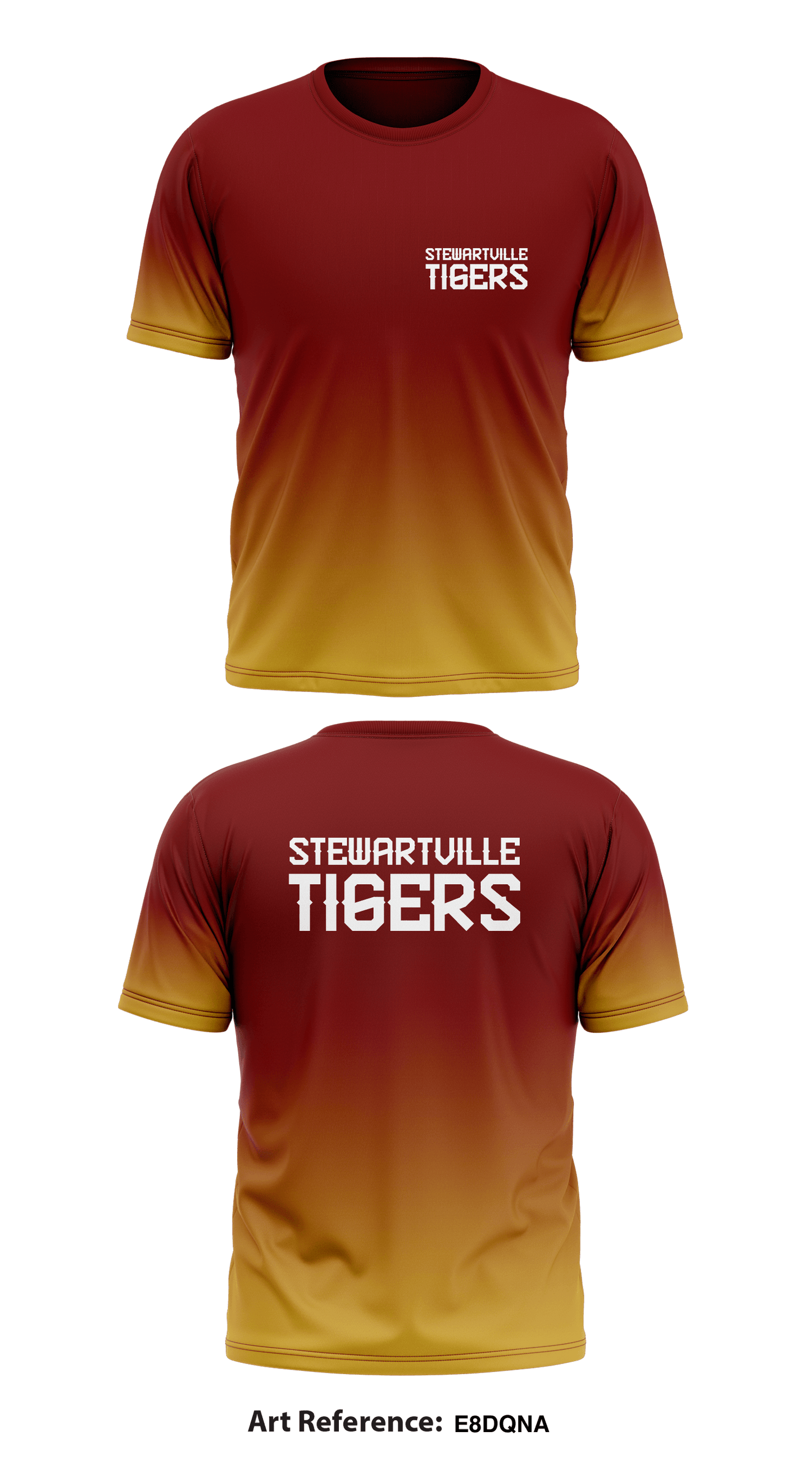 STEWARTVILLE TIGERS Store 1 Core Men's SS Performance Tee - e8DqnA