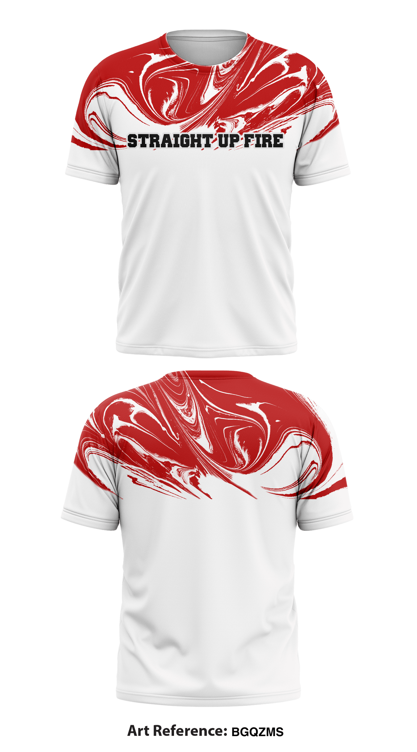Straight Up Fire Store 1 Core Men's SS Performance Tee - BGQzMS