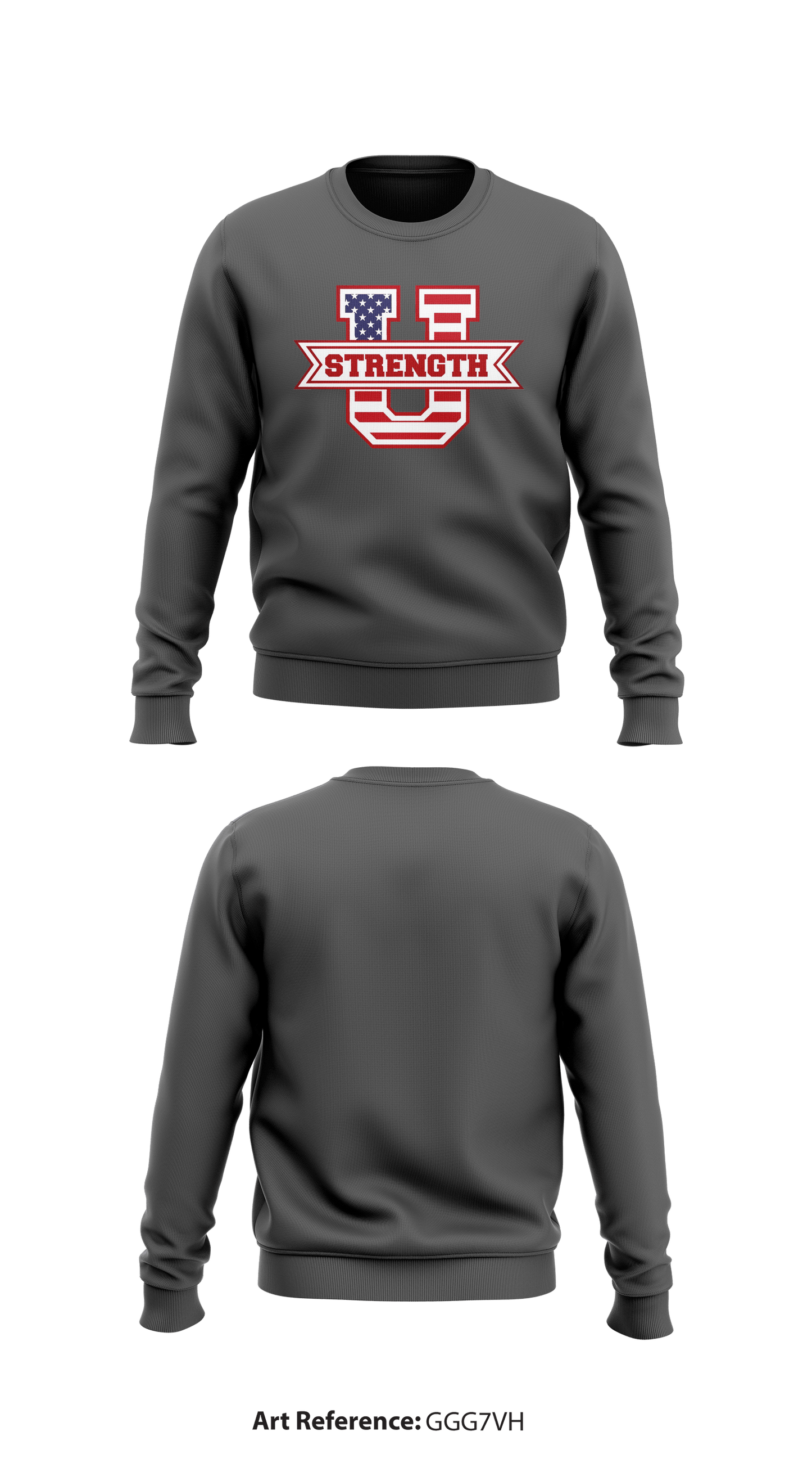 Strength U Core Men's Crewneck Performance Sweatshirt - GGg7vH