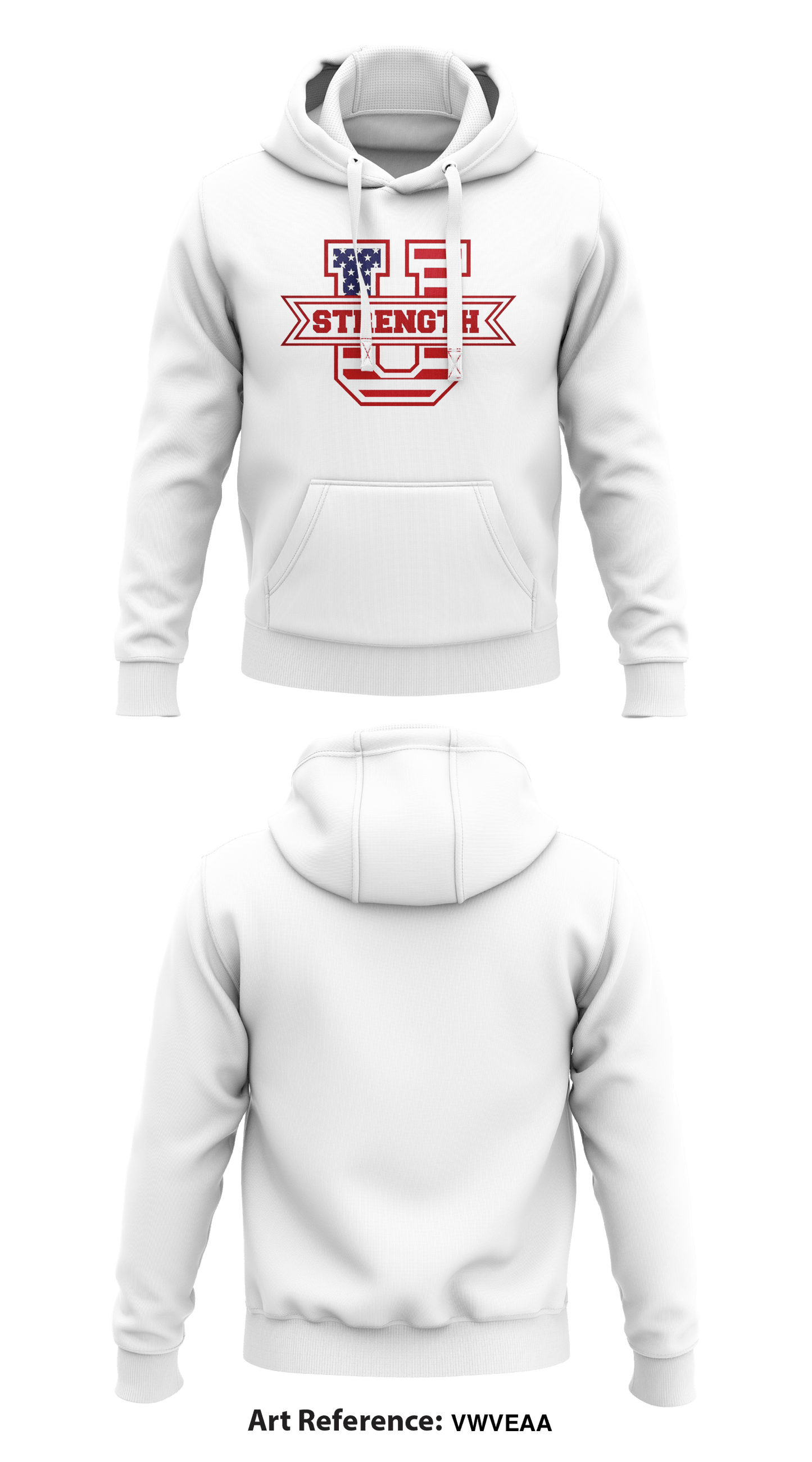 Strength U Core Men's Hooded Performance Sweatshirt - vwvEAa