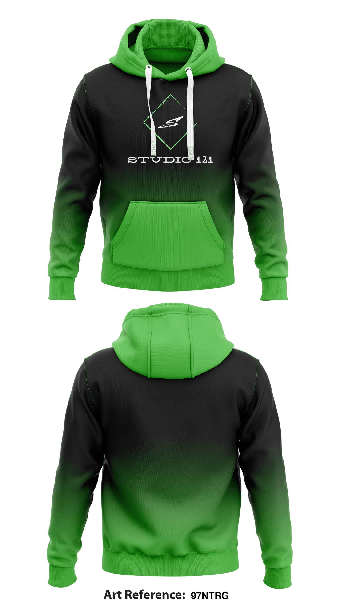 Studio 121 Store 1 Core Men's Hooded Performance Sweatshirt - 97ntRg