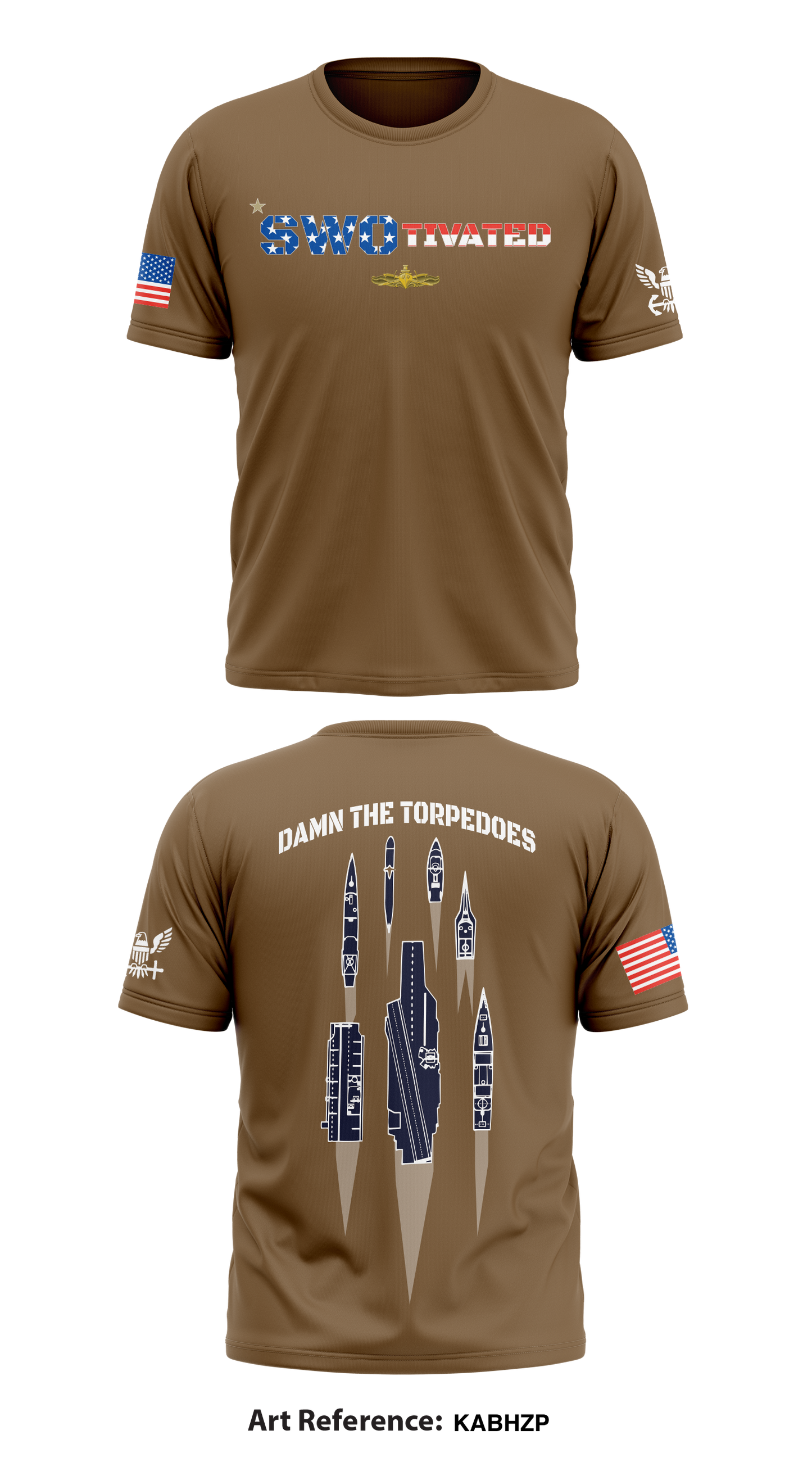 Surface Warfare Officer Store 1 Core Men's SS Performance Tee - kaBhZP