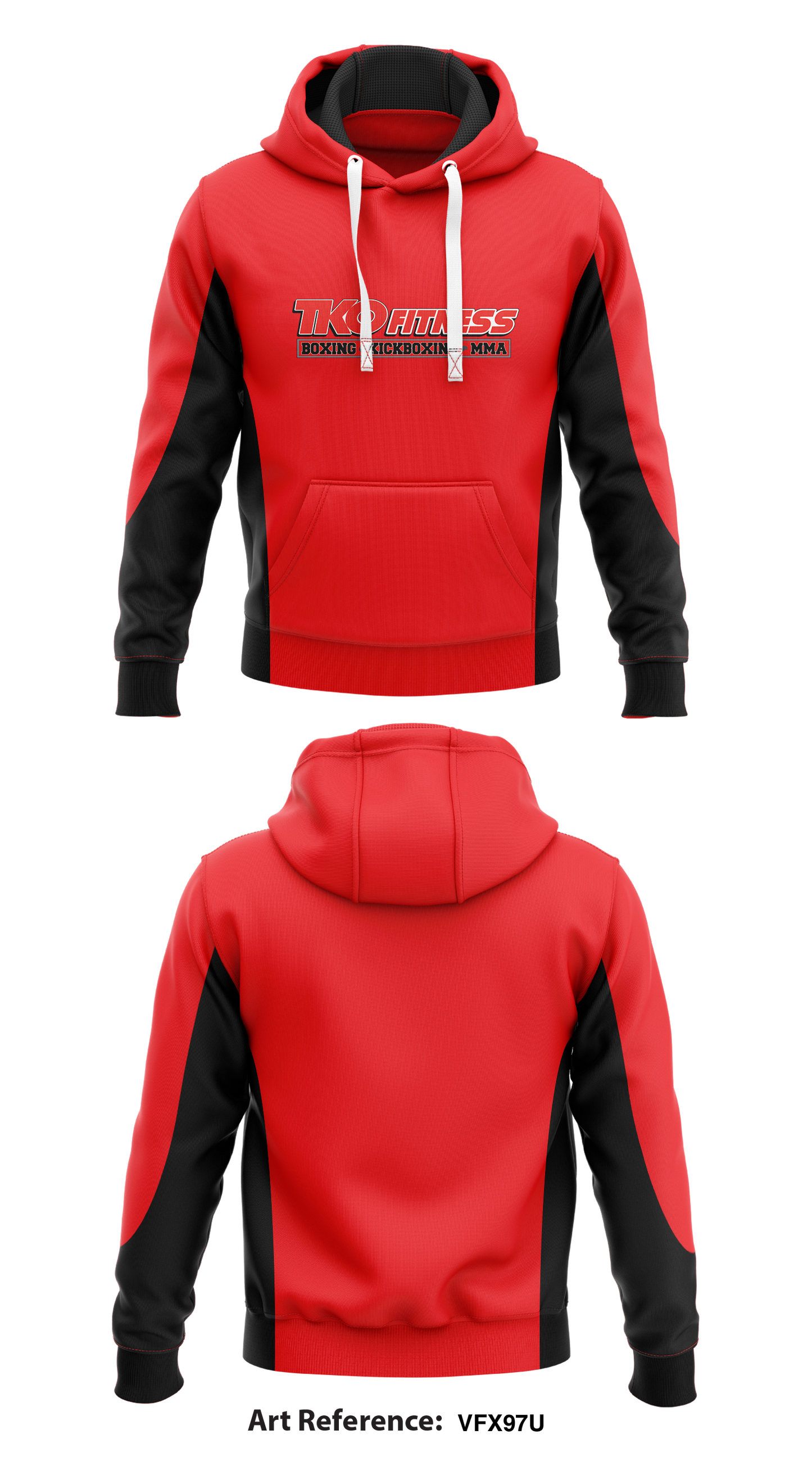 TKO Fitness Store 1 Core Men's Hooded Performance Sweatshirt - vFX97U