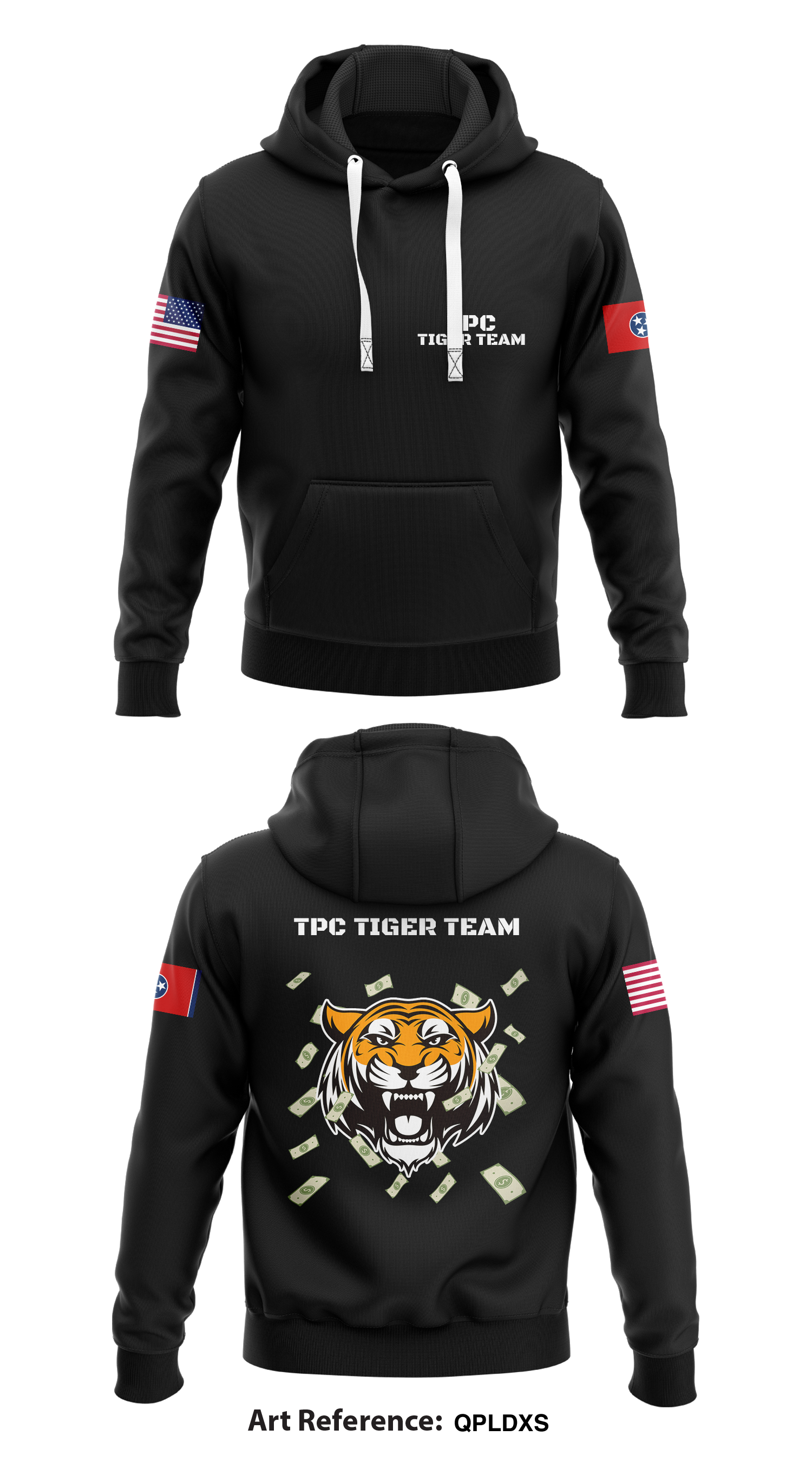 Tiger 2024 army hoodie