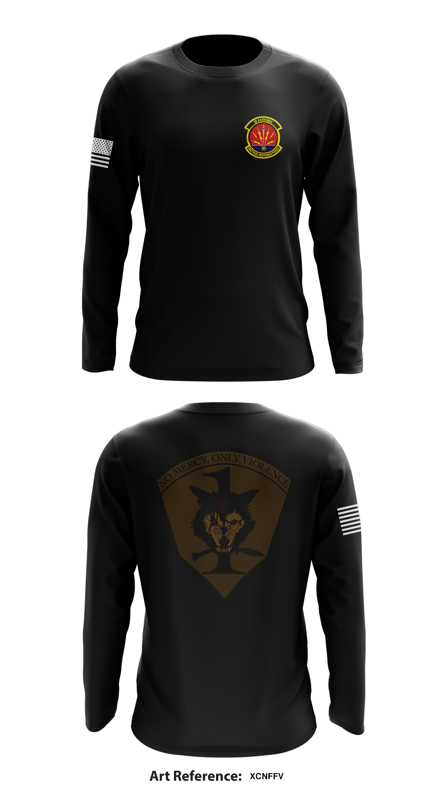 Tactical response force Store 1 Core Men's LS Performance Tee - Xcnffv