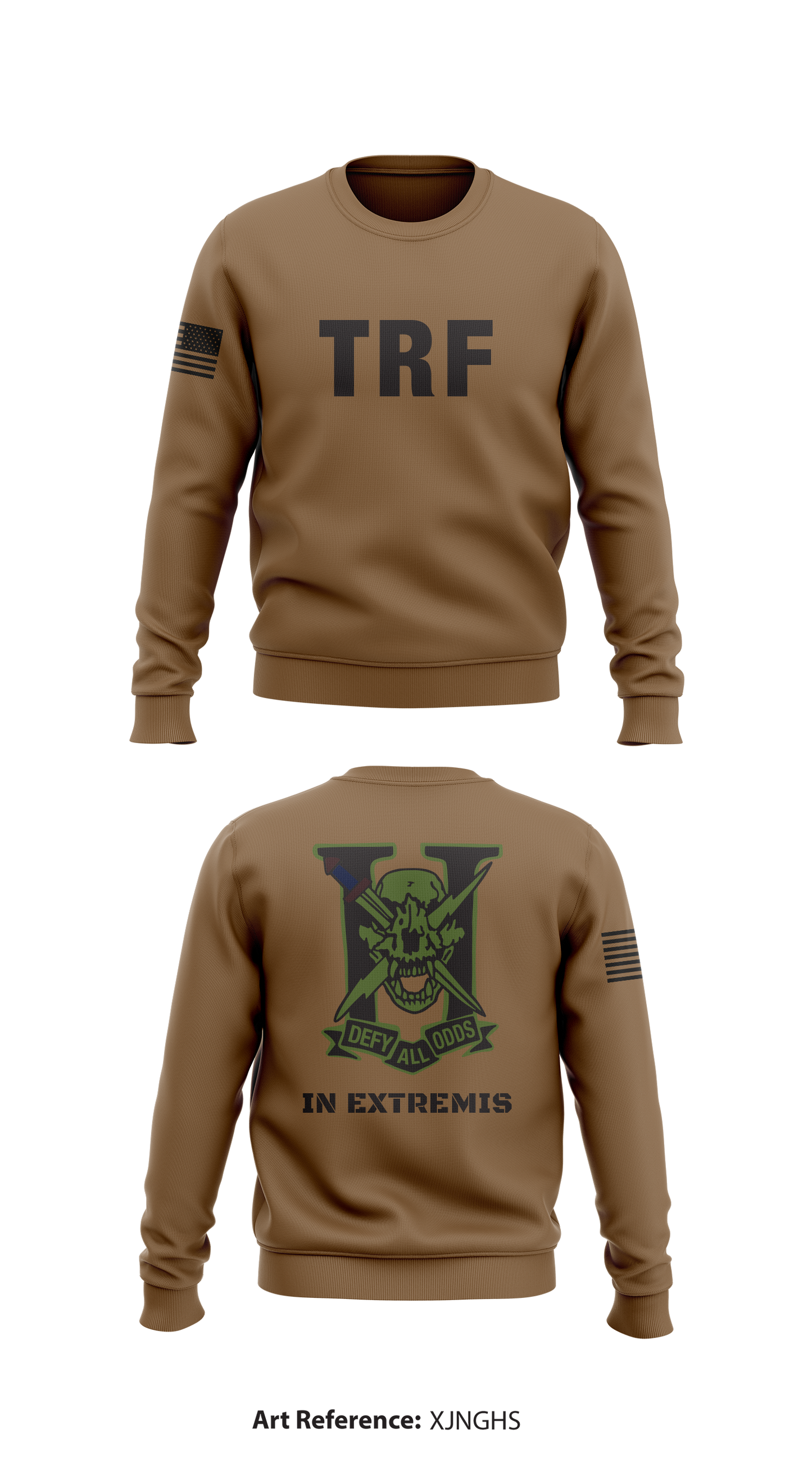 Tactical Response Force Store 1 Core Men's Crewneck Performance Sweatshirt - xJNGHS