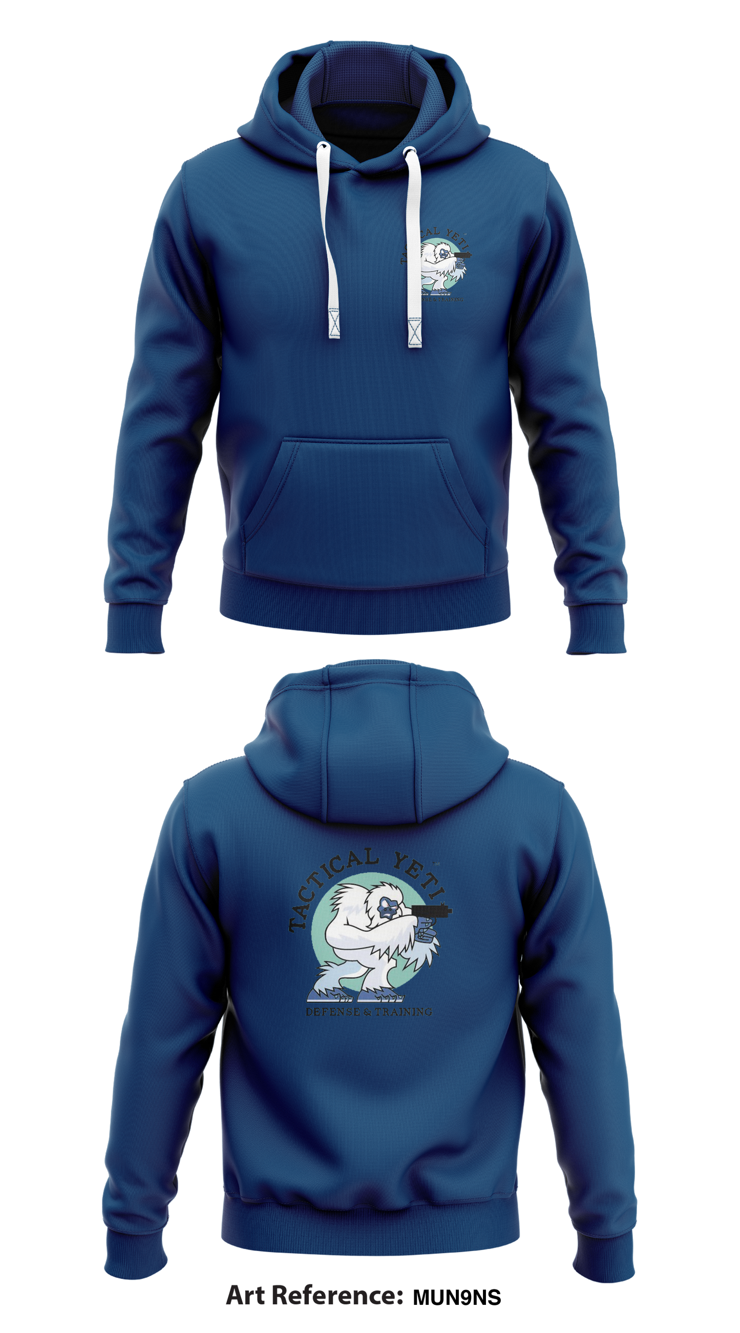 Tactical Yeti Defense and Training Store 1 Core Men's Hooded Performance Sweatshirt - MuN9ns