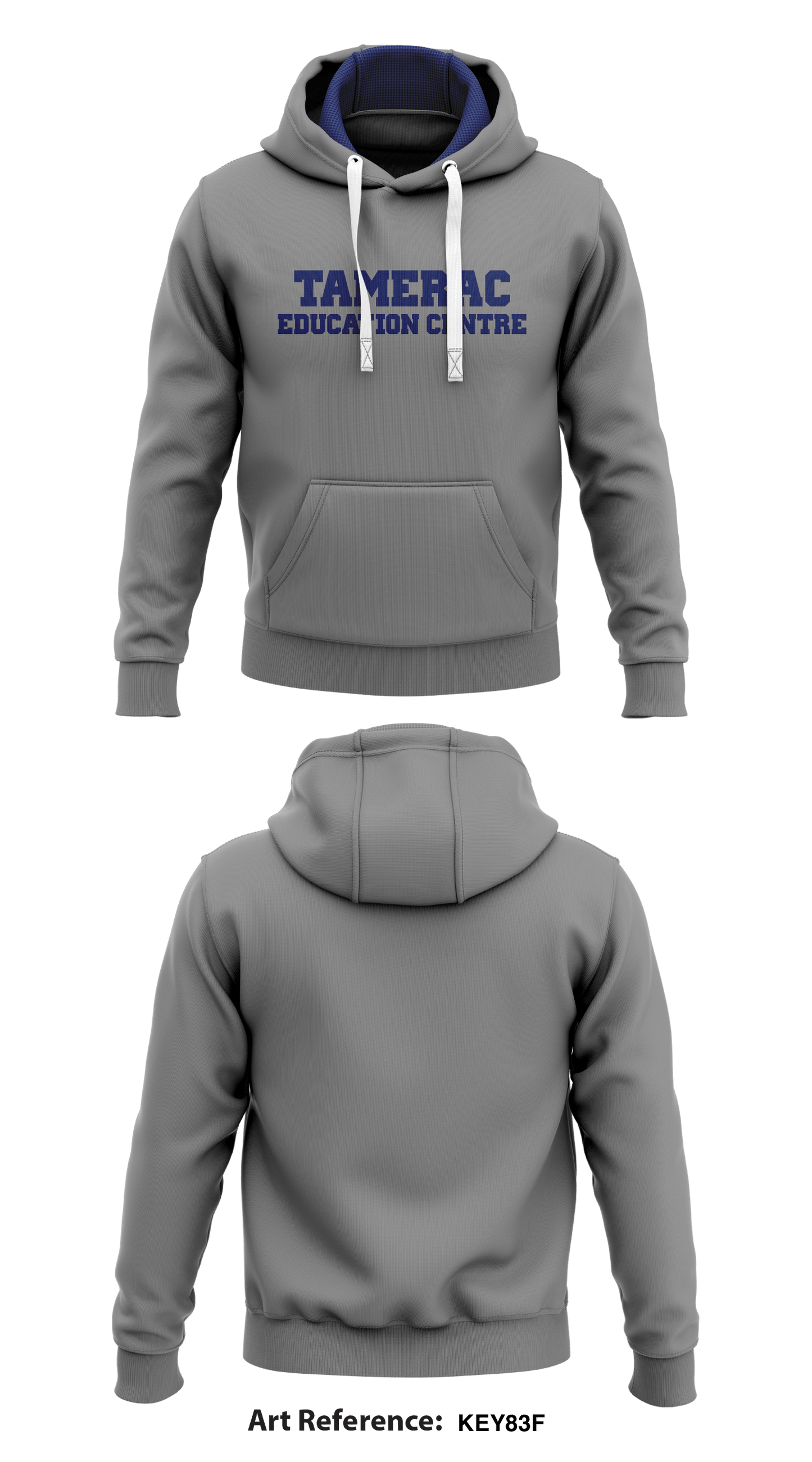Tamerac Education Centre Store 1 Core Men's Hooded Performance Sweatshirt - key83F