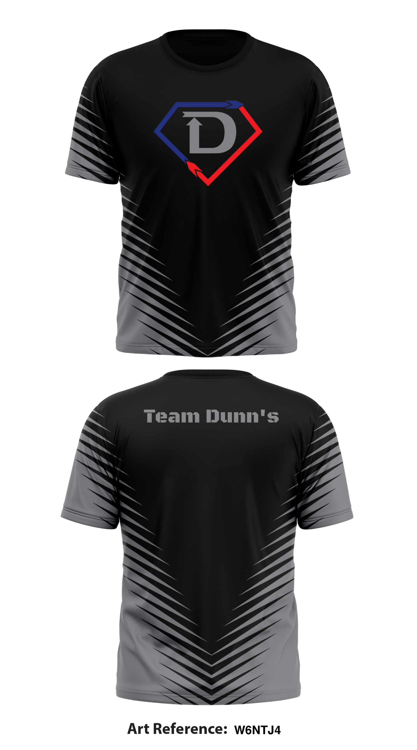 Team Dunn's Store 1 Core Men's SS Performance Tee - W6NtJ4