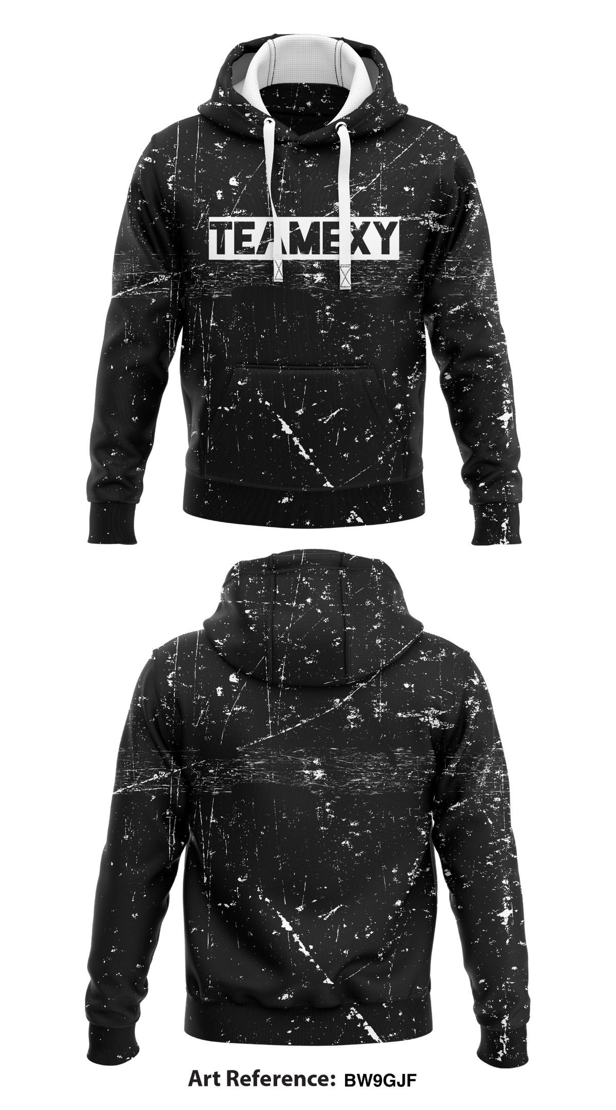Team Exy Store 1 Core Men's Hooded Performance Sweatshirt - bW9gjF