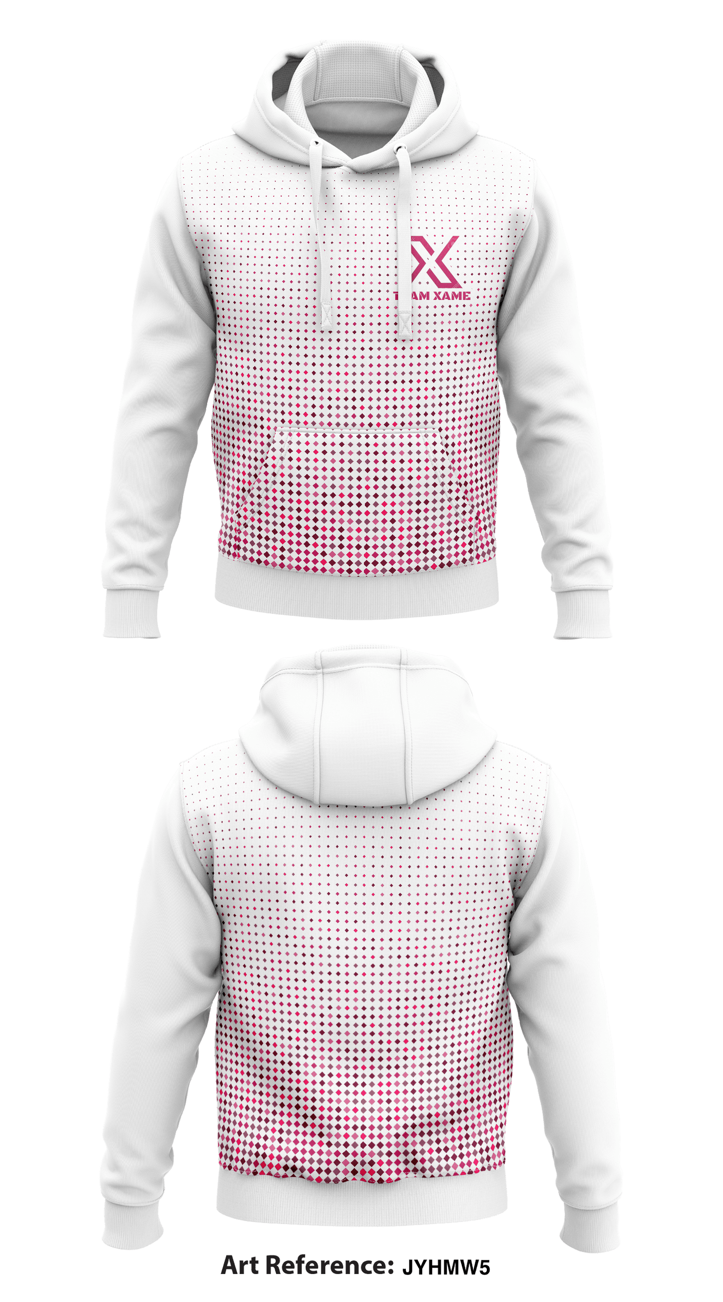 Team Xame Core Men's Hooded Performance Sweatshirt - JyHmw5