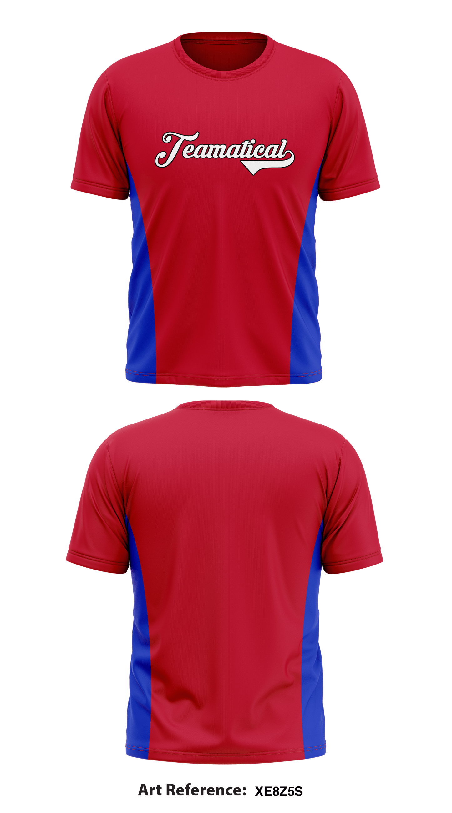 TEAMATICAL Store 1 Core Men's SS Performance Tee - XE8Z5s