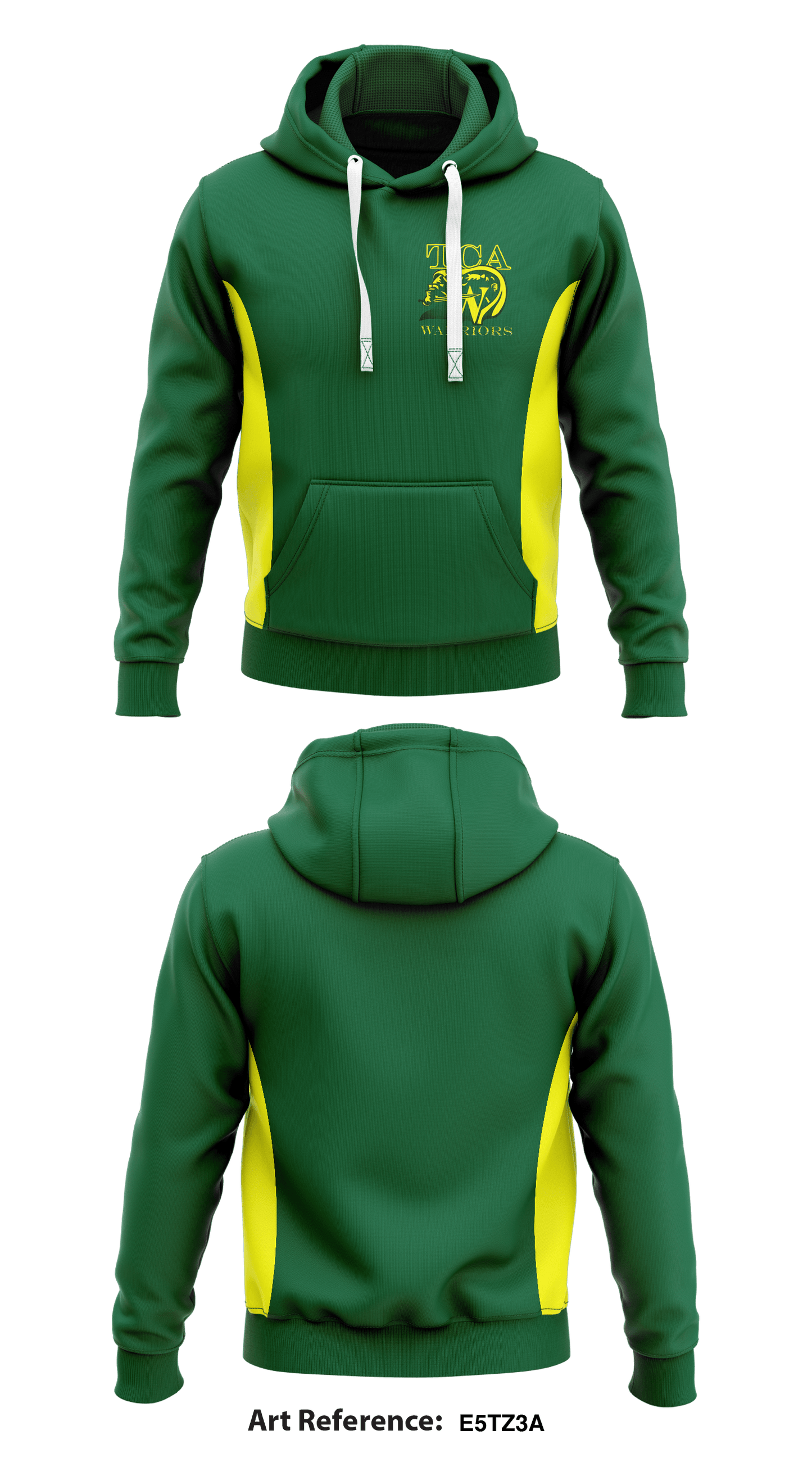 Temple Christian Academy Core Men's Hooded Performance Sweatshirt - e5tZ3A