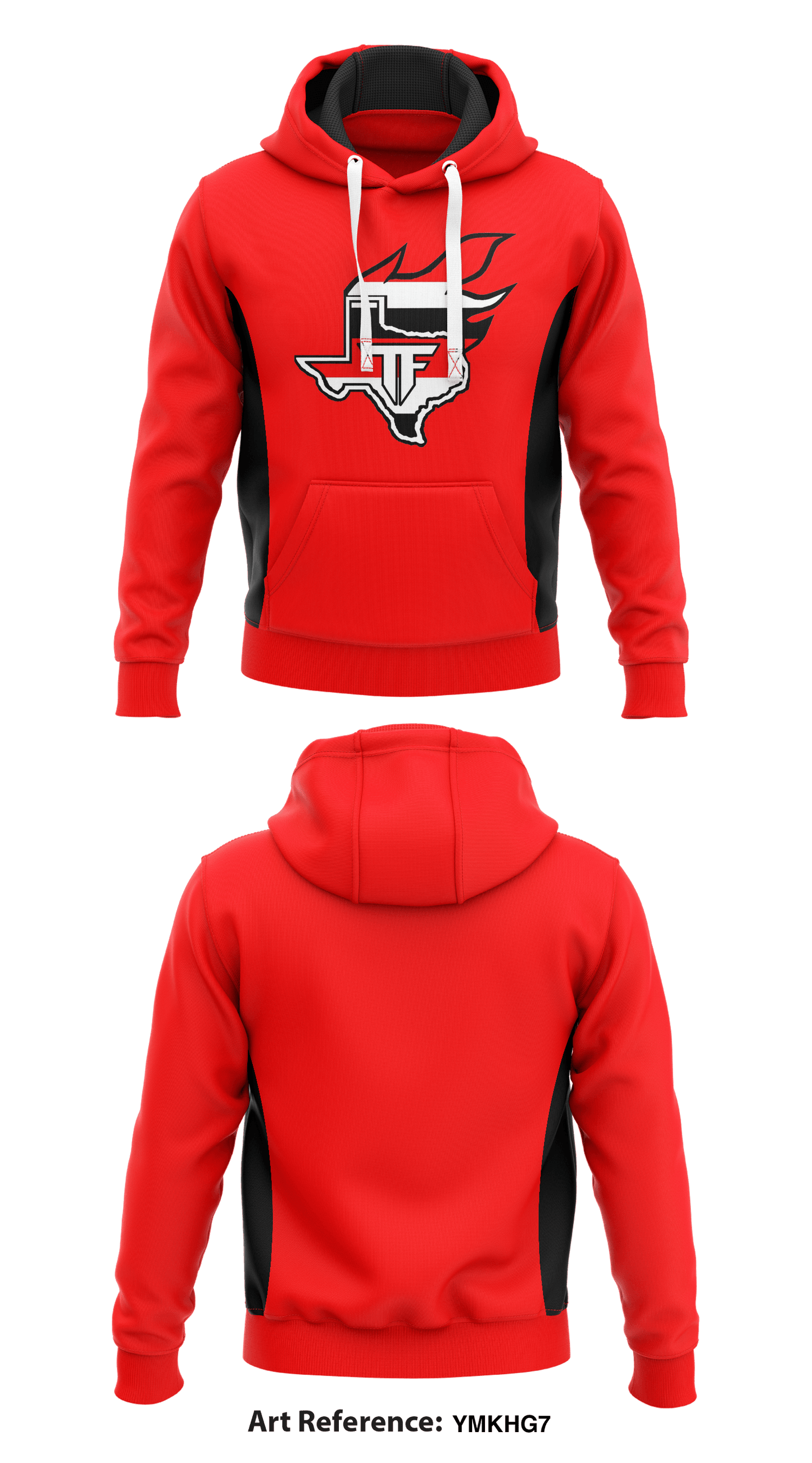 Texas Fire Store 1 Core Men's Hooded Performance Sweatshirt - YMkHg7