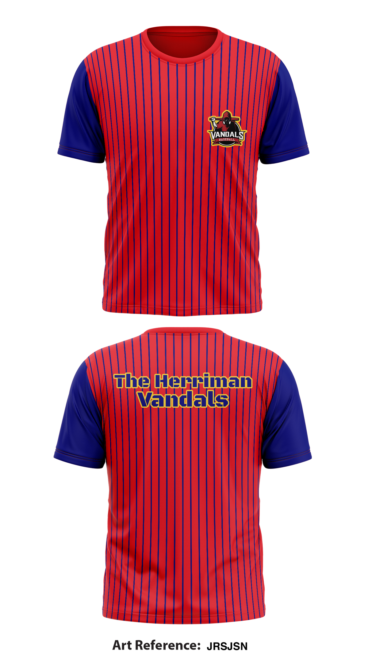 The Herriman Vandals Store 1 Core Men's SS Performance Tee - JrsJSN