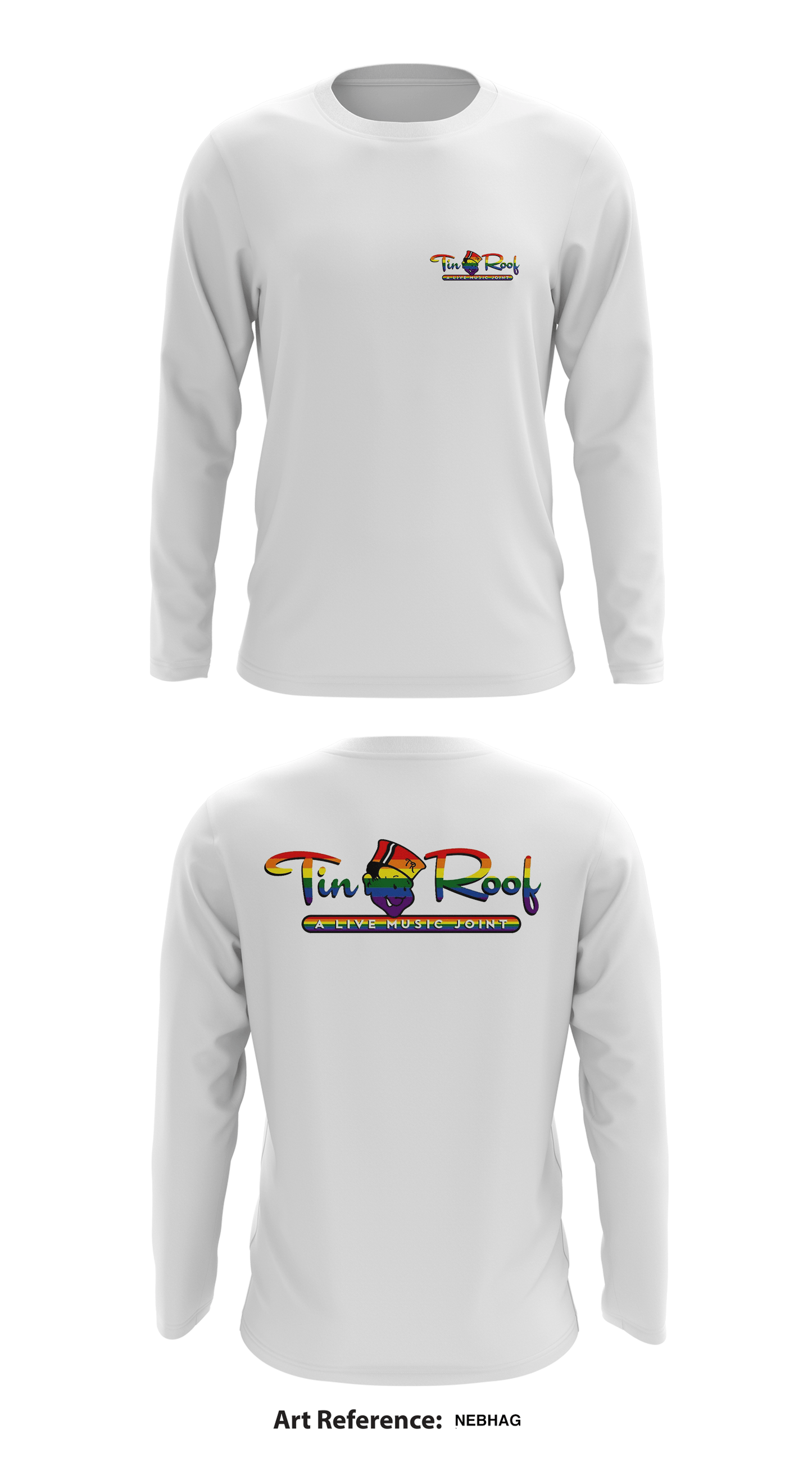 Tin Roof Store 1 Core Men's LS Performance Tee - nEBHag