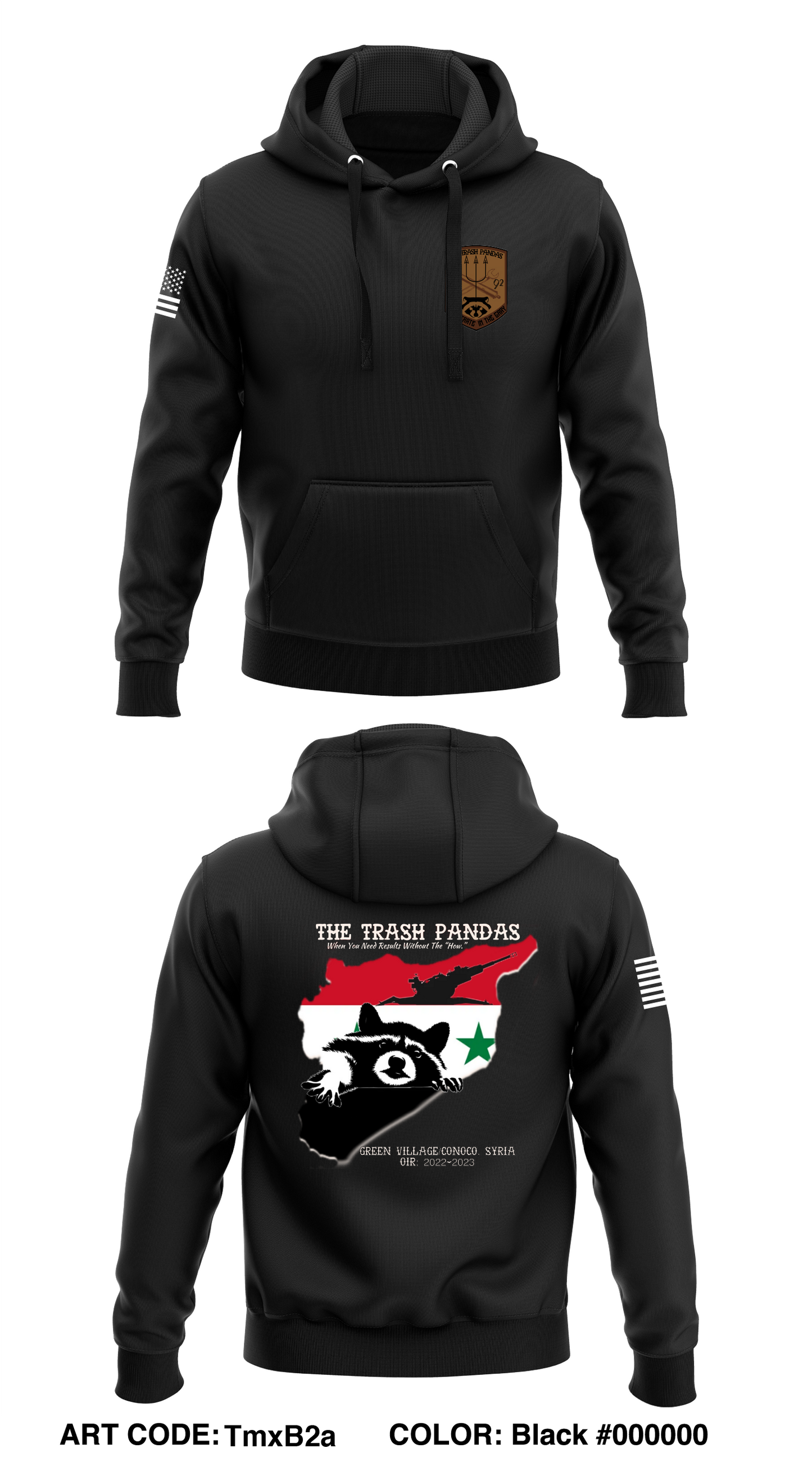 C134 OIR Limited Core Men's Hooded Performance Sweatshirt - TmxB2a