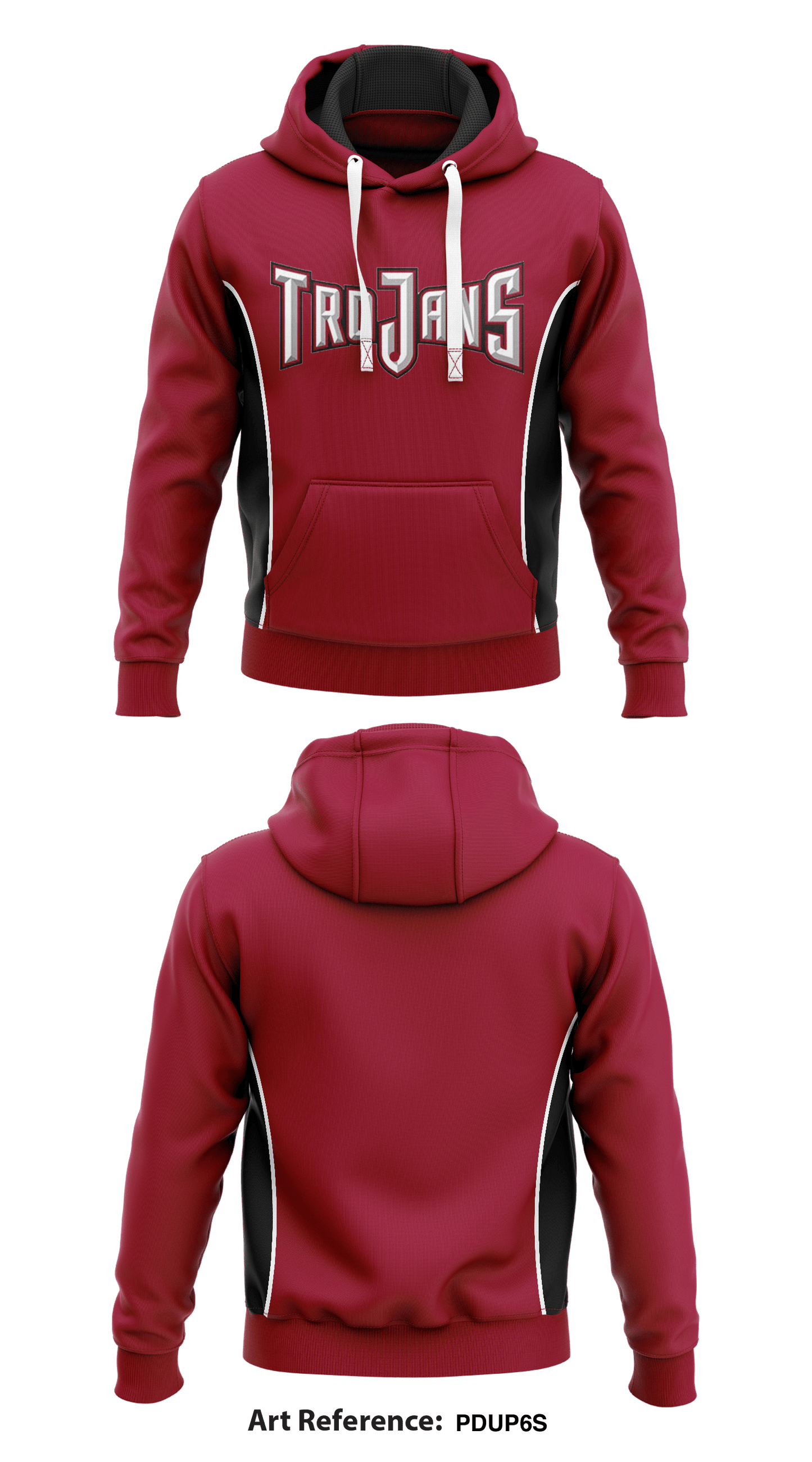 Trojans Store 2 Core Men's Hooded Performance Sweatshirt - pDuP6s
