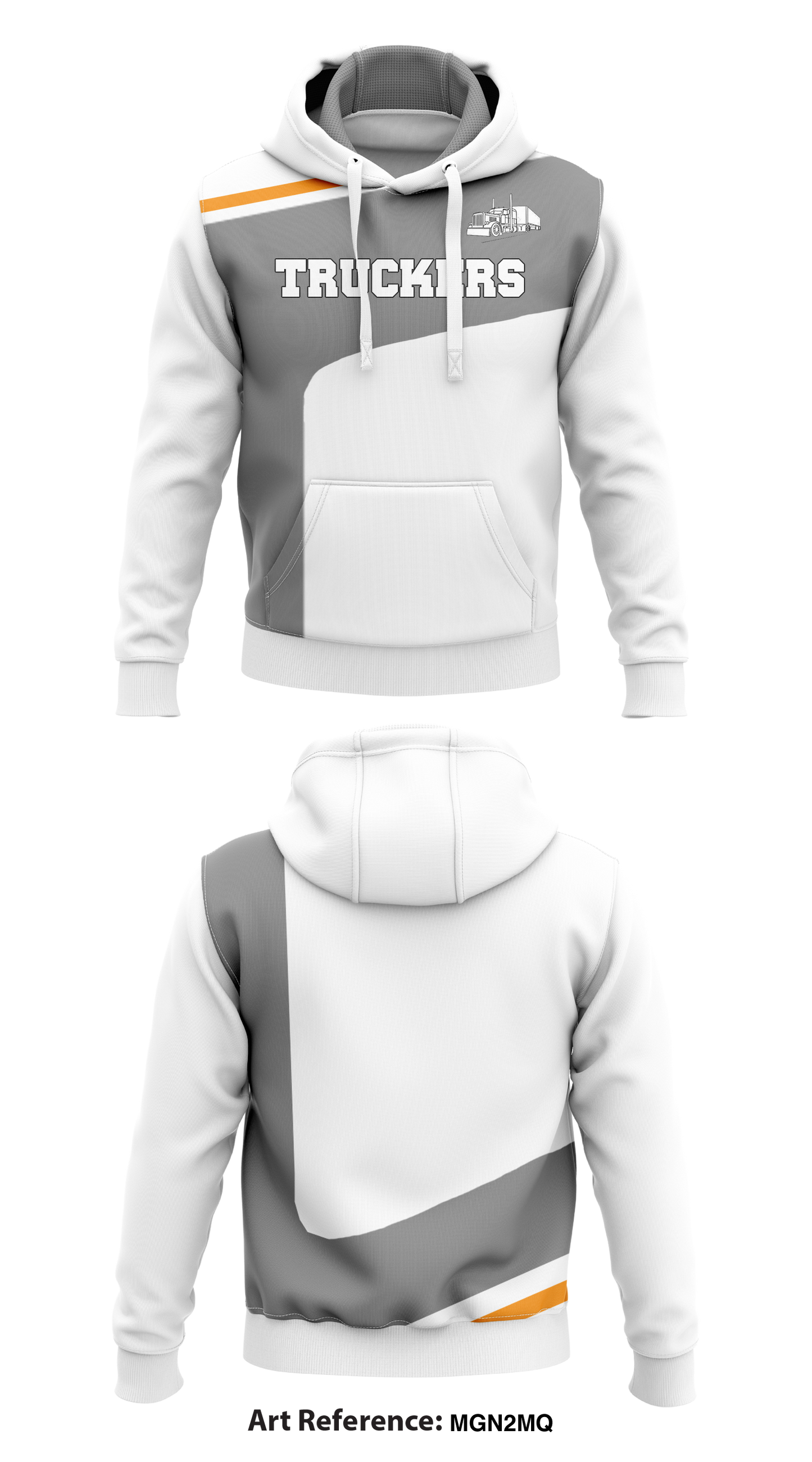 Truckers Store 1 Core Men's Hooded Performance Sweatshirt - mGn2Mq