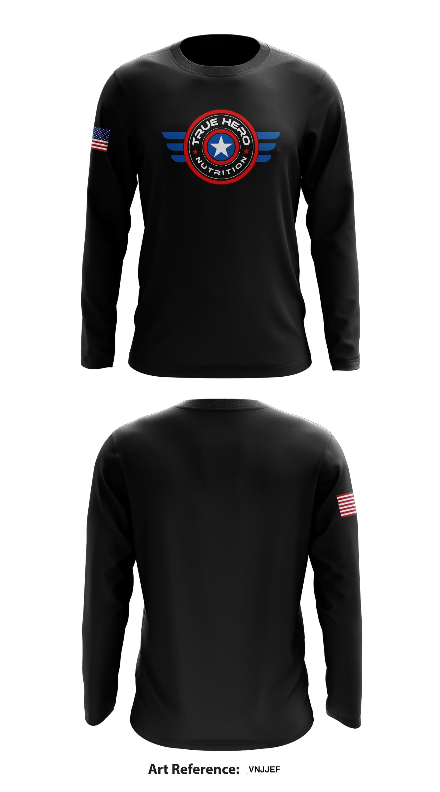 True Hero Nutrition Store 1 Core Men's LS Performance Tee - VnJjEf
