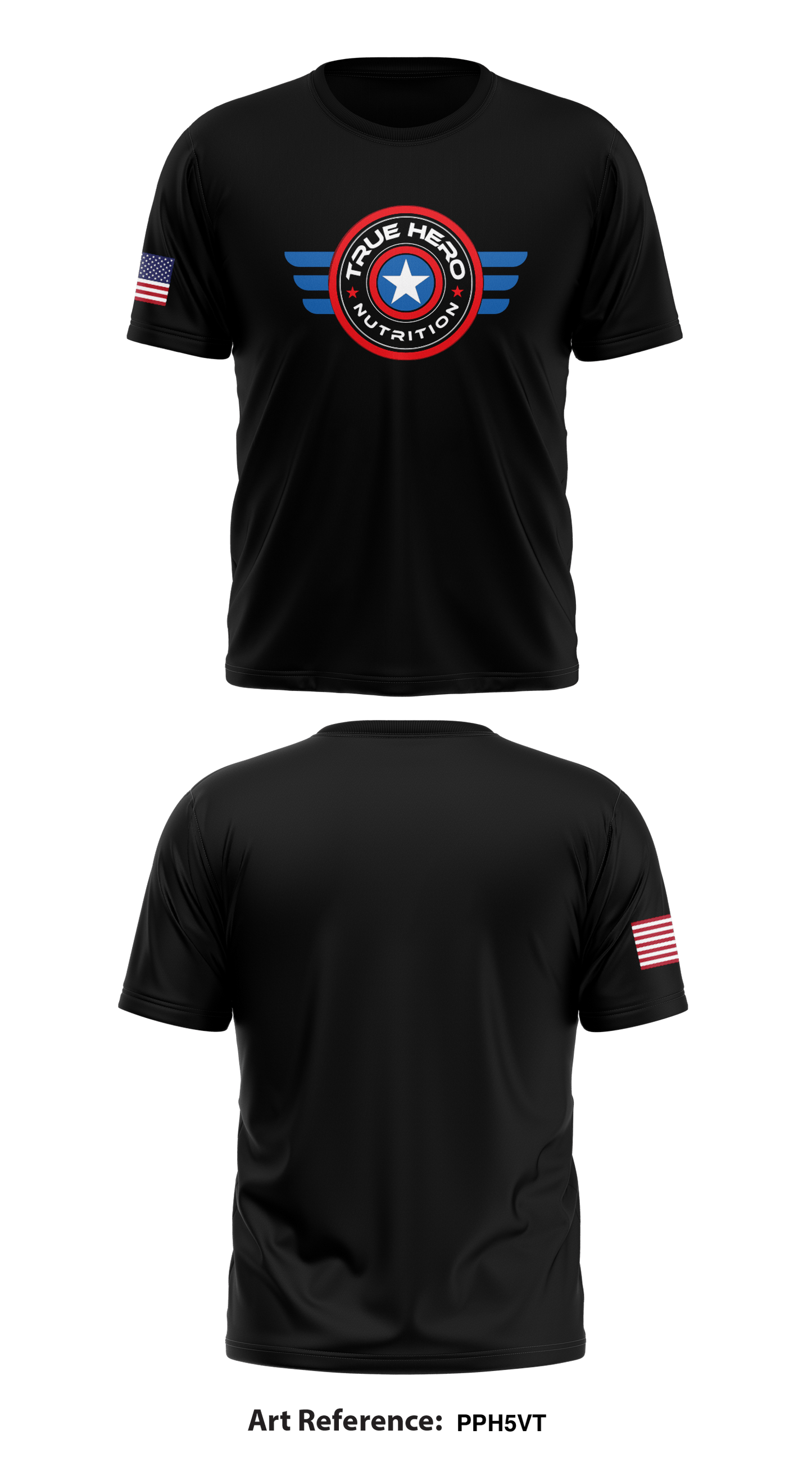 True Hero Nutrition Store 1 Core Men's SS Performance Tee - pPh5Vt