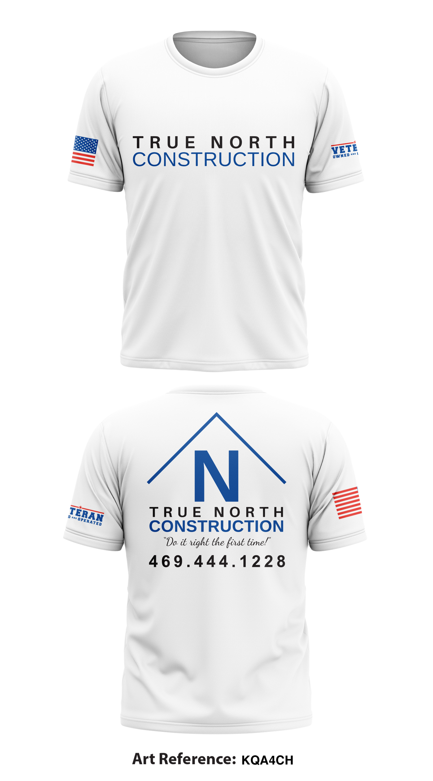 True North Construction Store 1 Core Men's SS Performance Tee - kqA4Ch