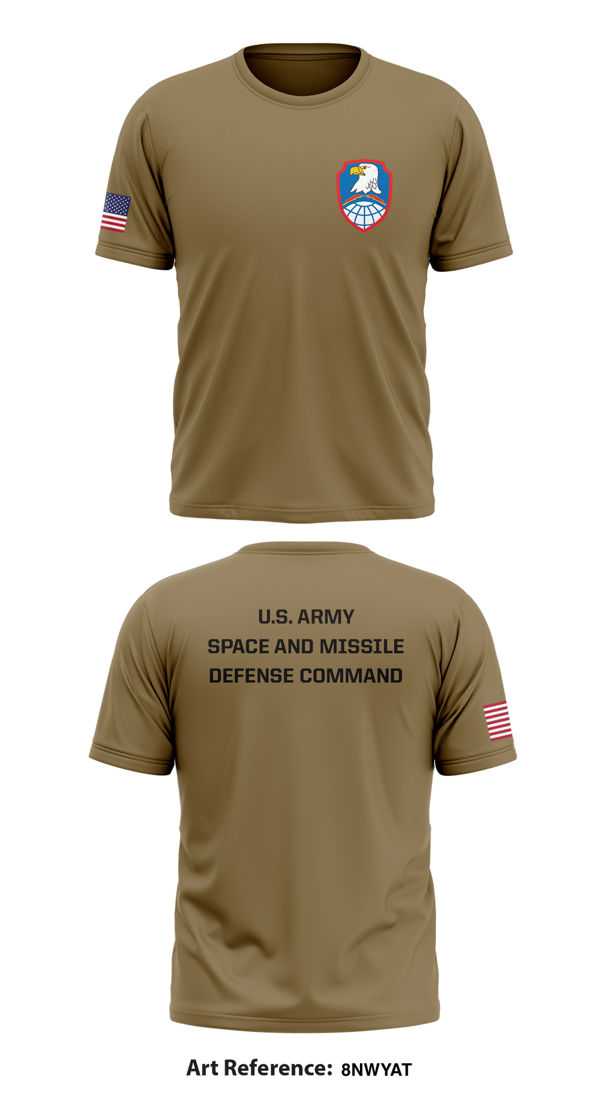 U.S. Army Space and Missile Defense Command Store 1 Core Men's SS Performance Tee - 8nwyaT