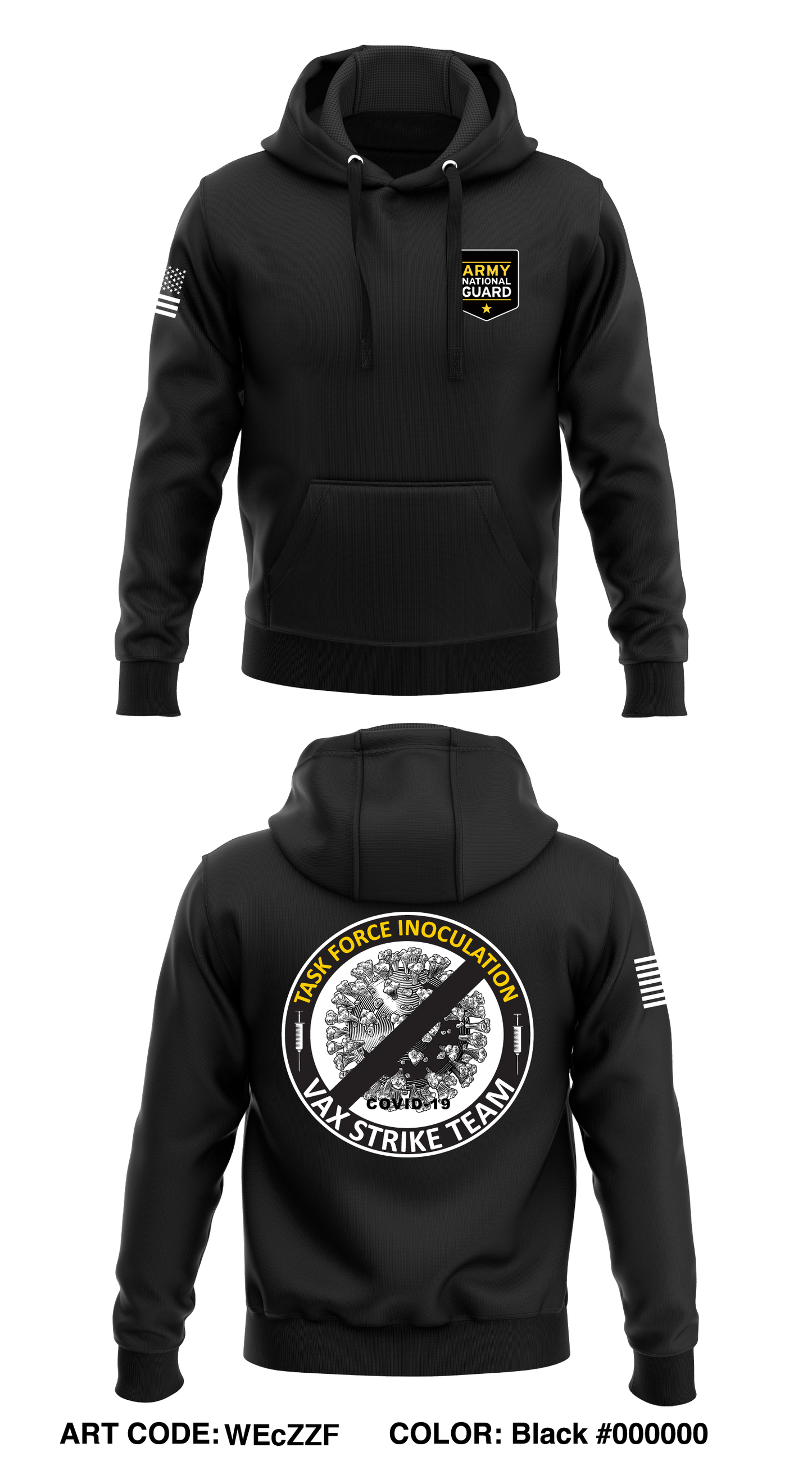 Task Force Inoculation Store 1 Core Men's Hooded Performance Sweatshirt - WEcZZf