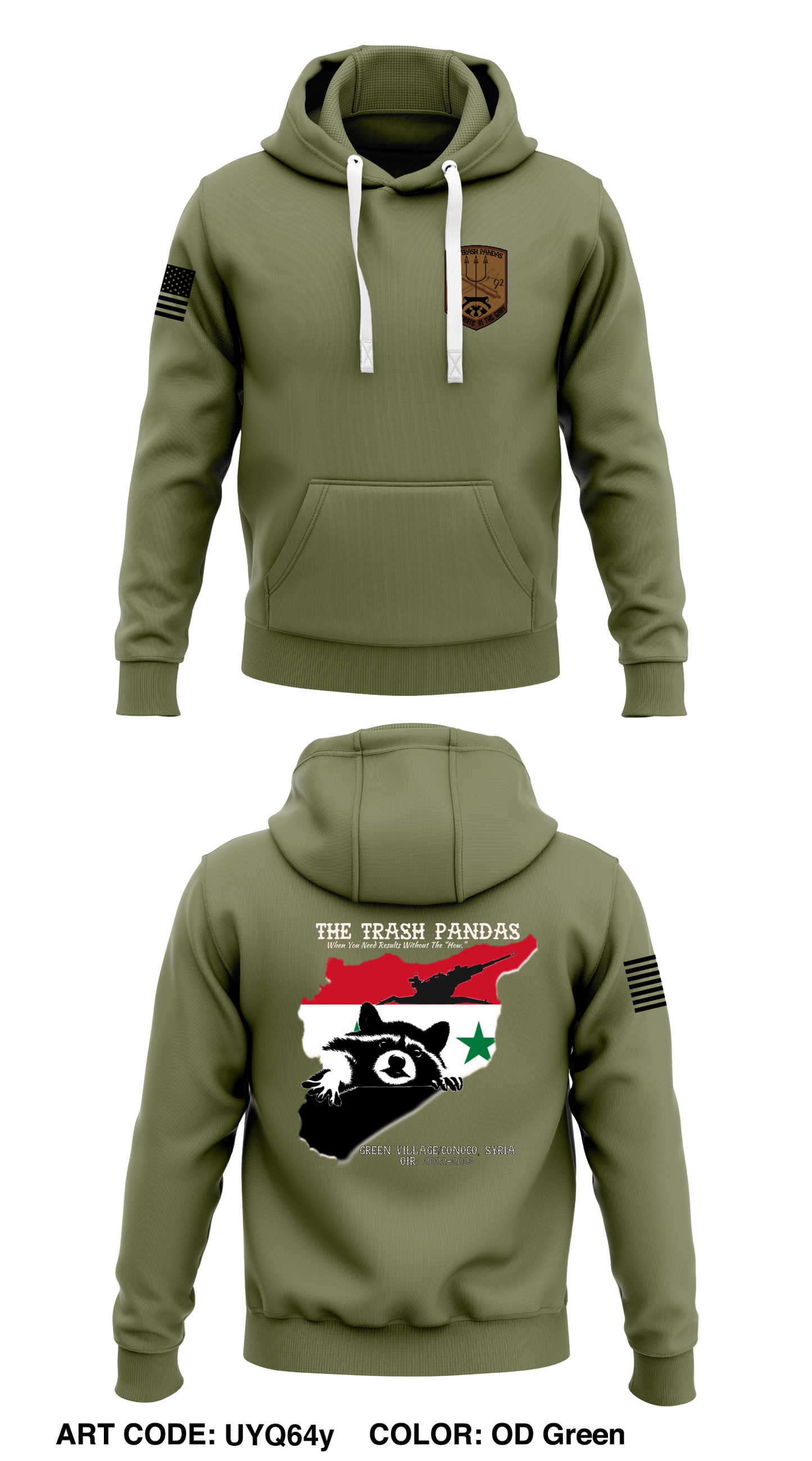 C134 OIR Limited Core Men's Hooded Performance Sweatshirt - UYQ64y