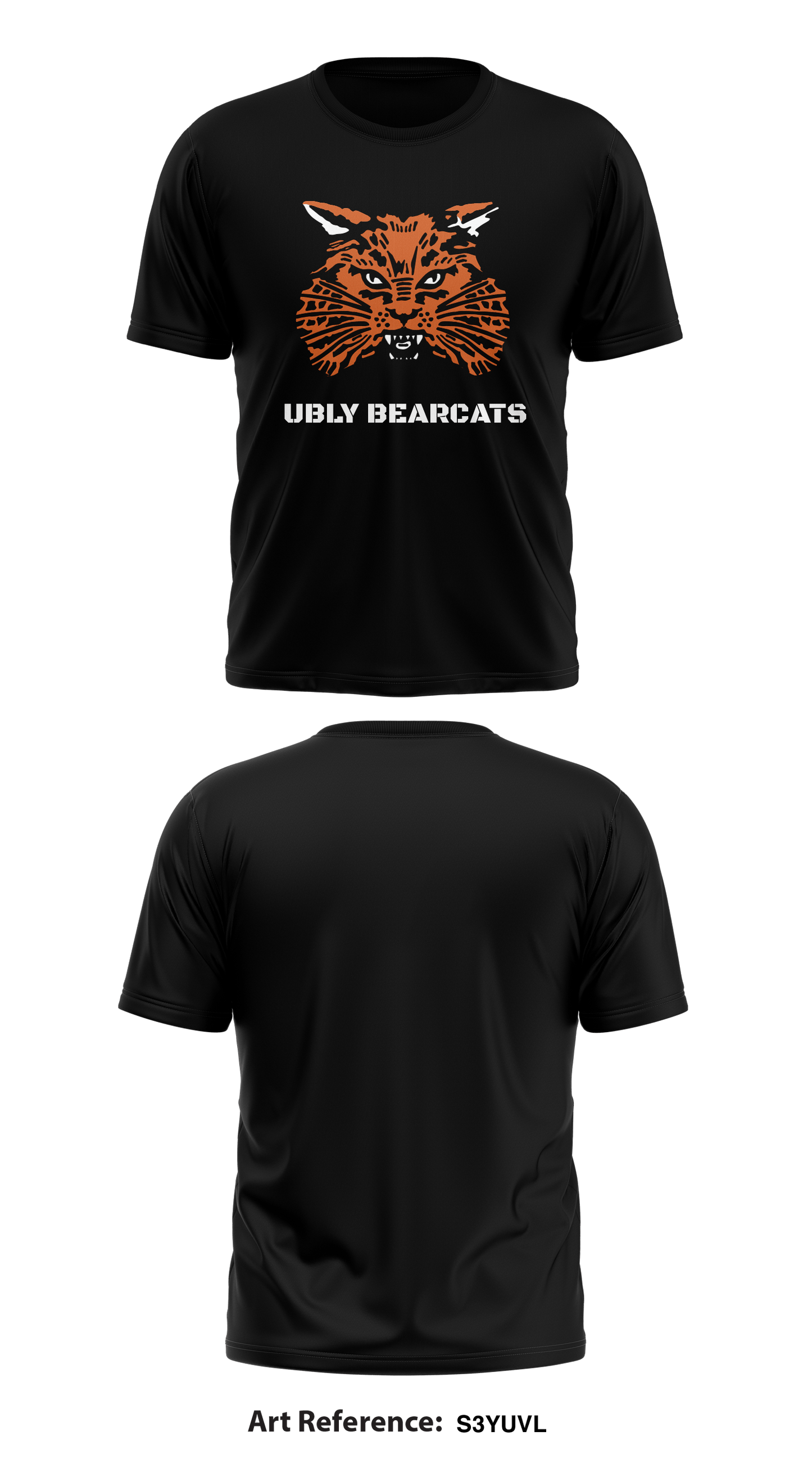 Ubly Bearcats Store 1 Core Men's SS Performance Tee - S3yuVL