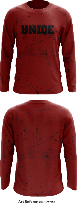 Uniqe Store 1 Core Men's LS Performance Tee - DwV3L8