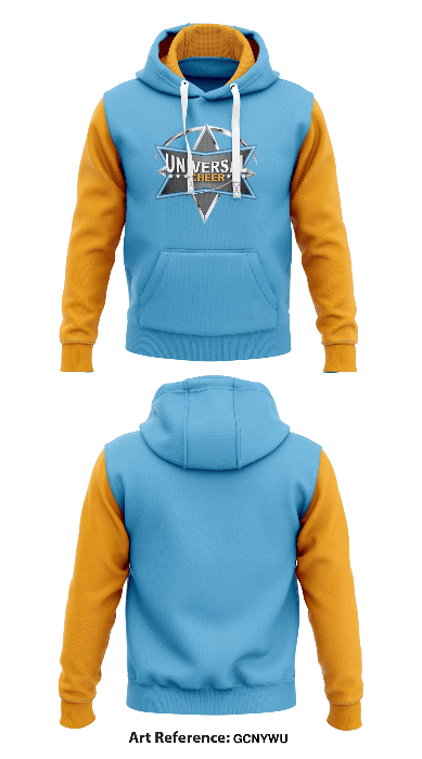 Universal Cheer Core Men's Hooded Performance Sweatshirt - GCNYwu