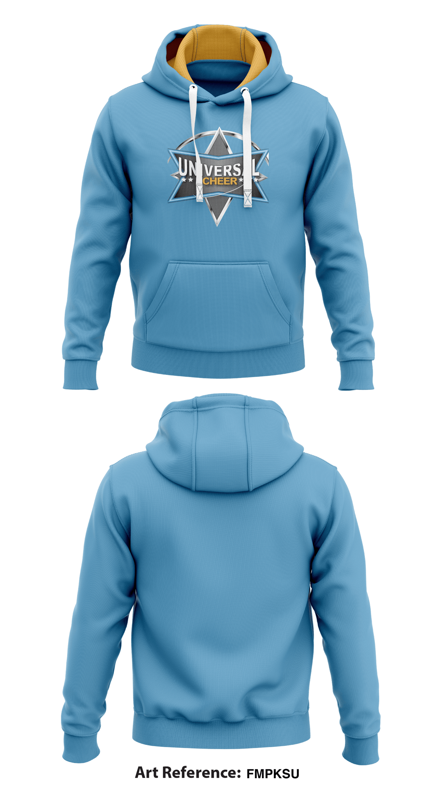 Universal Cheer Store 2 Core Men's Hooded Performance Sweatshirt - FmPKSU