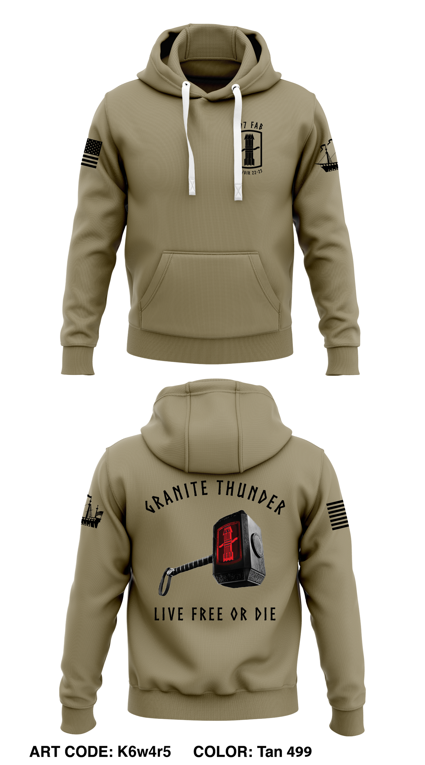 197 FAB Core Men's Hooded Performance Sweatshirt - K6w4r5