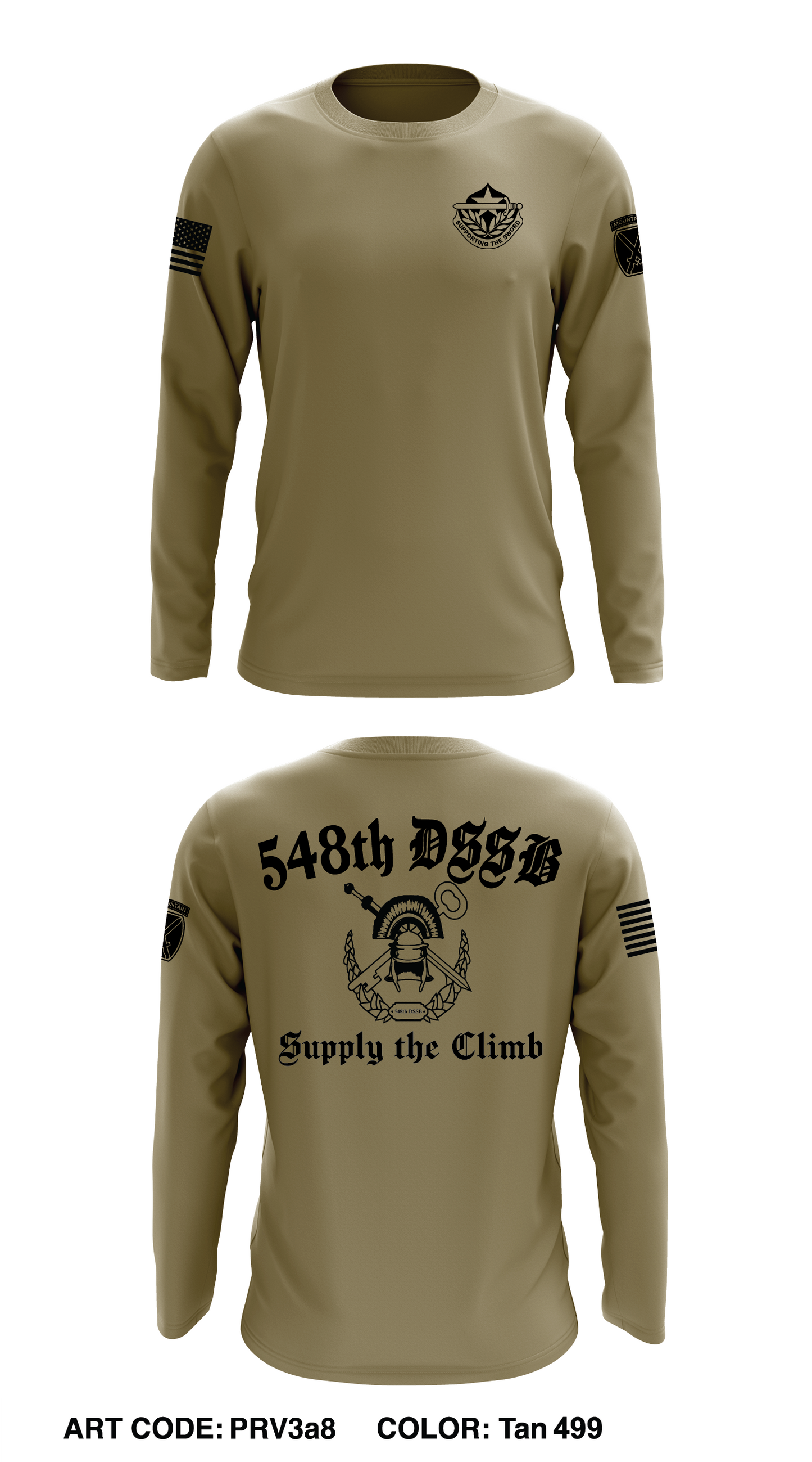 543 CSC Store 1 Core Men's LS Performance Tee - PRV3a8