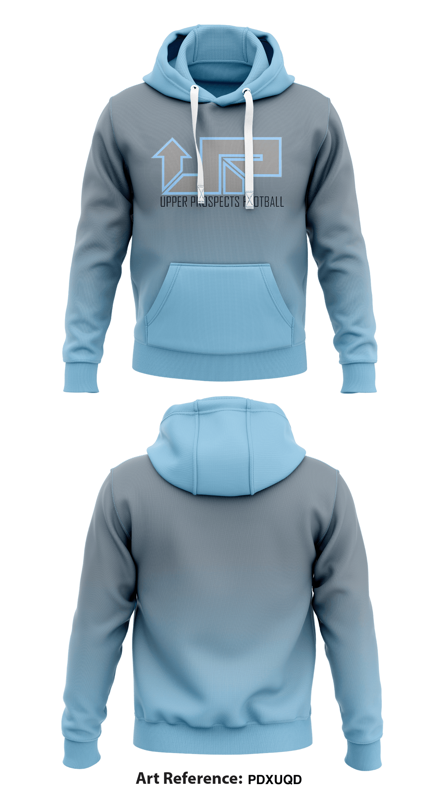 Upper Prospects Football Store 1 Core Men's Hooded Performance Sweatshirt - PDxuQd