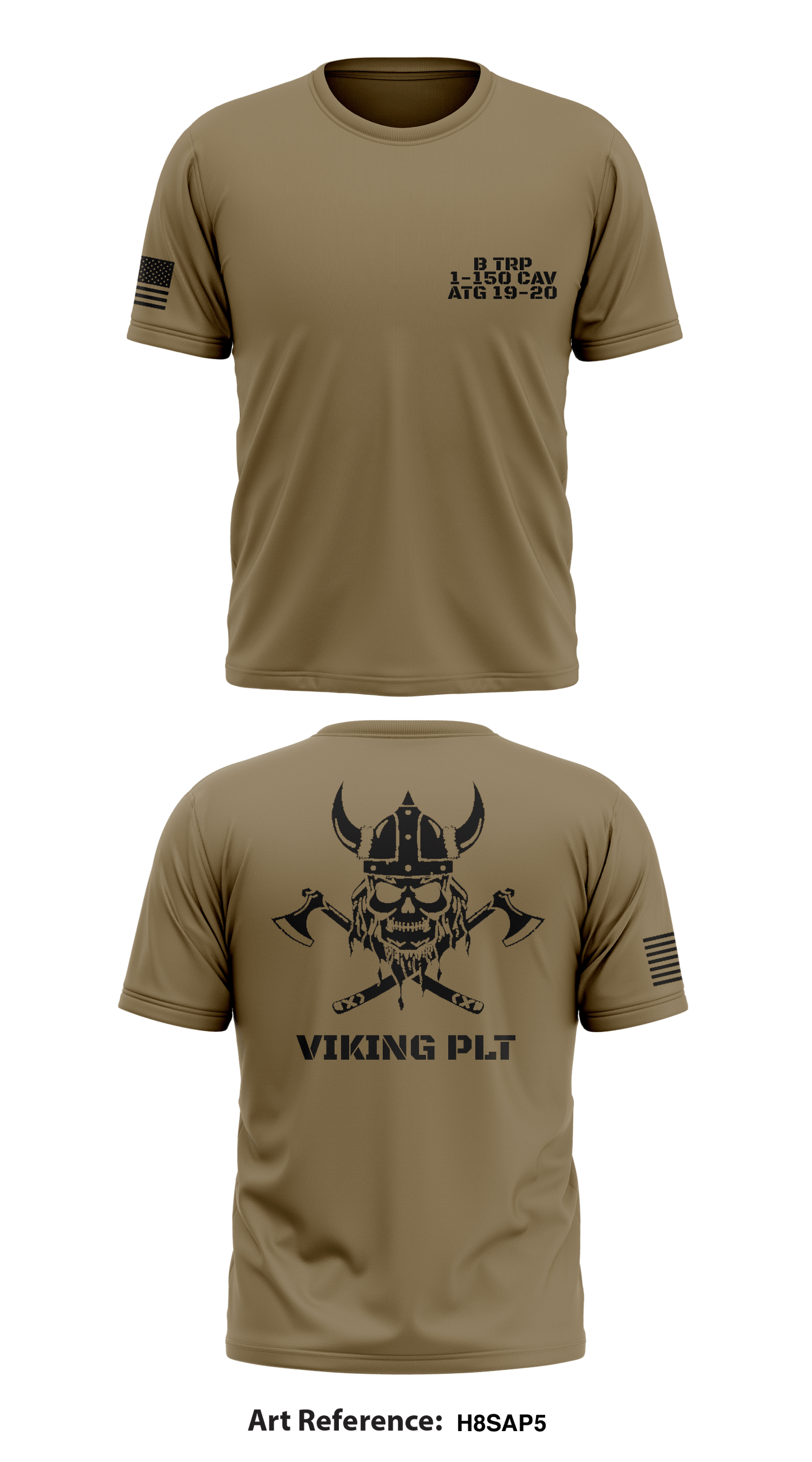 VIKING PLT Store 1 Core Men's SS Performance Tee - H8SaP5