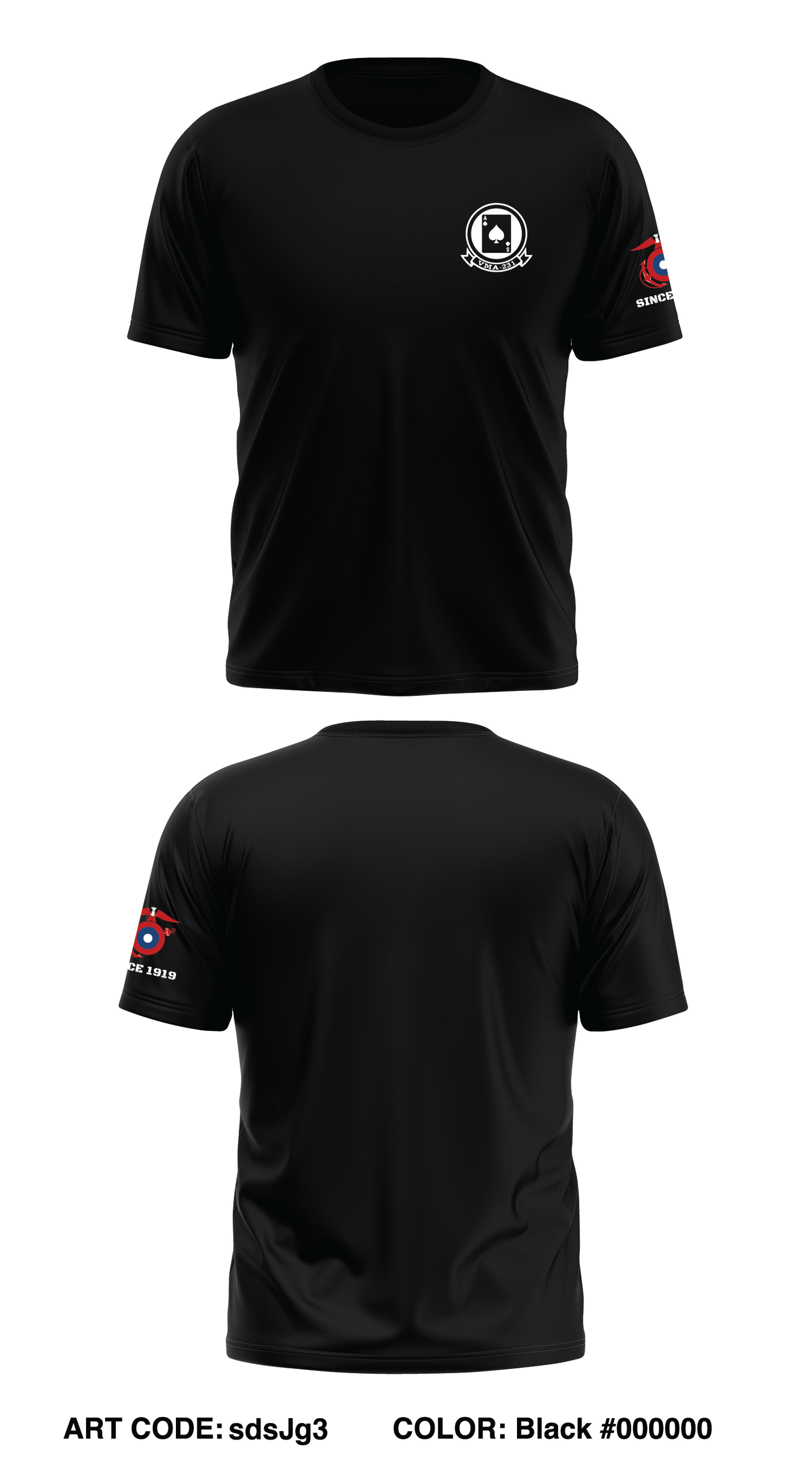 VA-231 Core Men's SS Performance Tee - sdsJg3