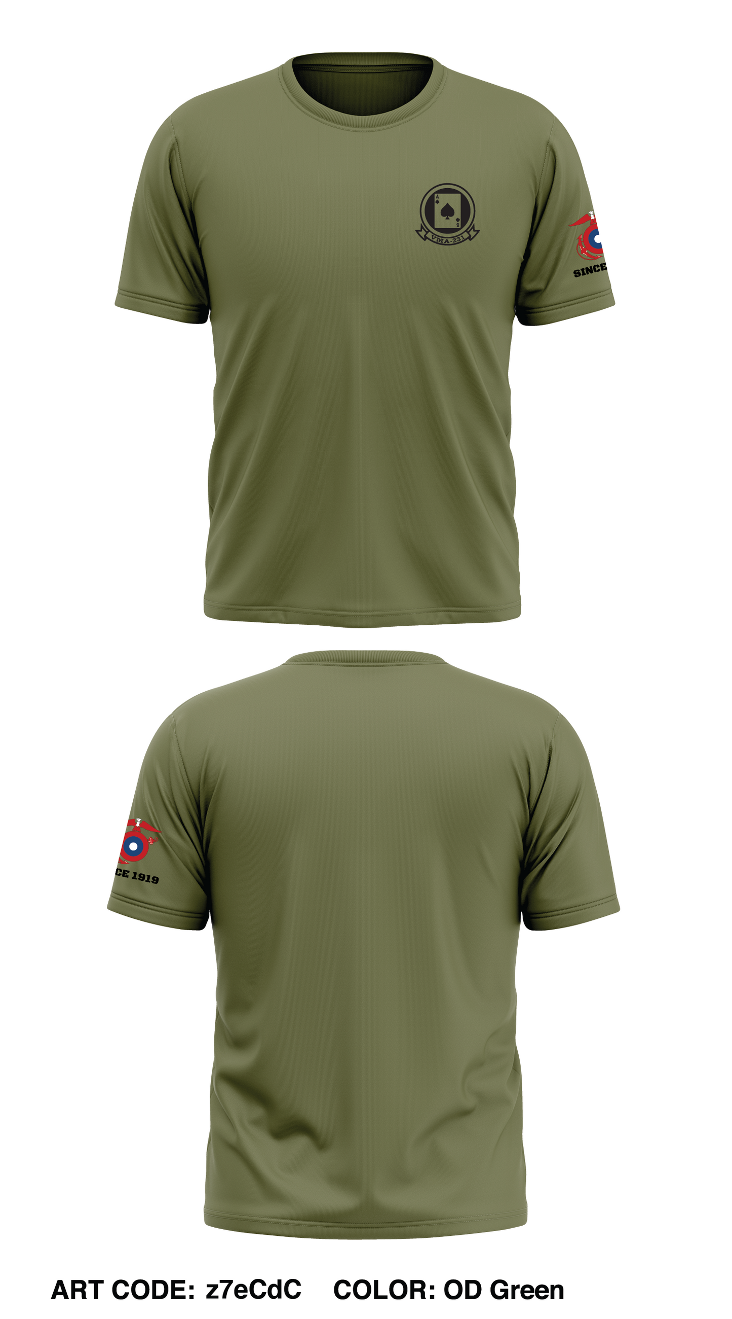 VA-231 Core Men's SS Performance Tee - z7eCdC
