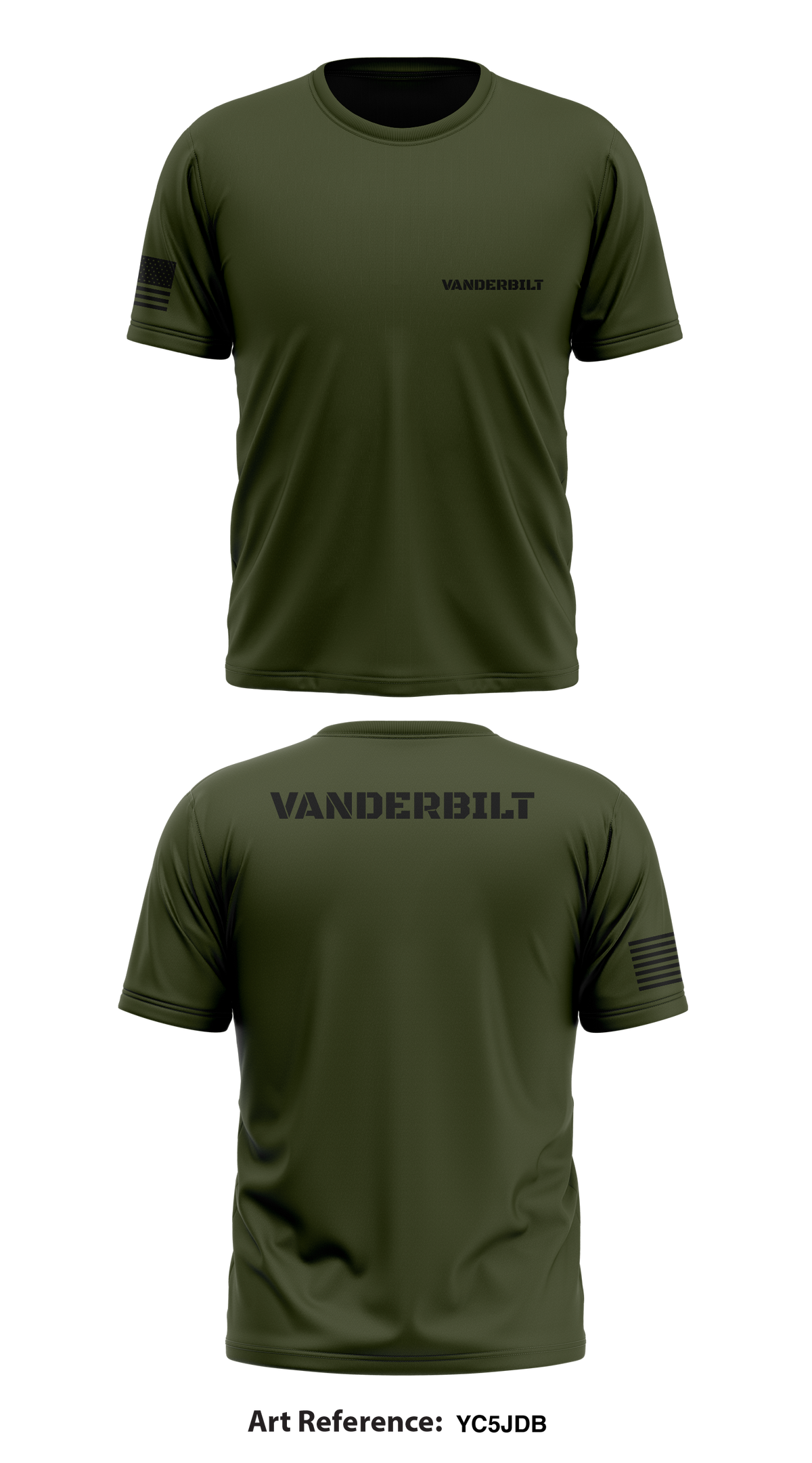 Vanderbilt Store 1 Core Men's SS Performance Tee - YC5jDb